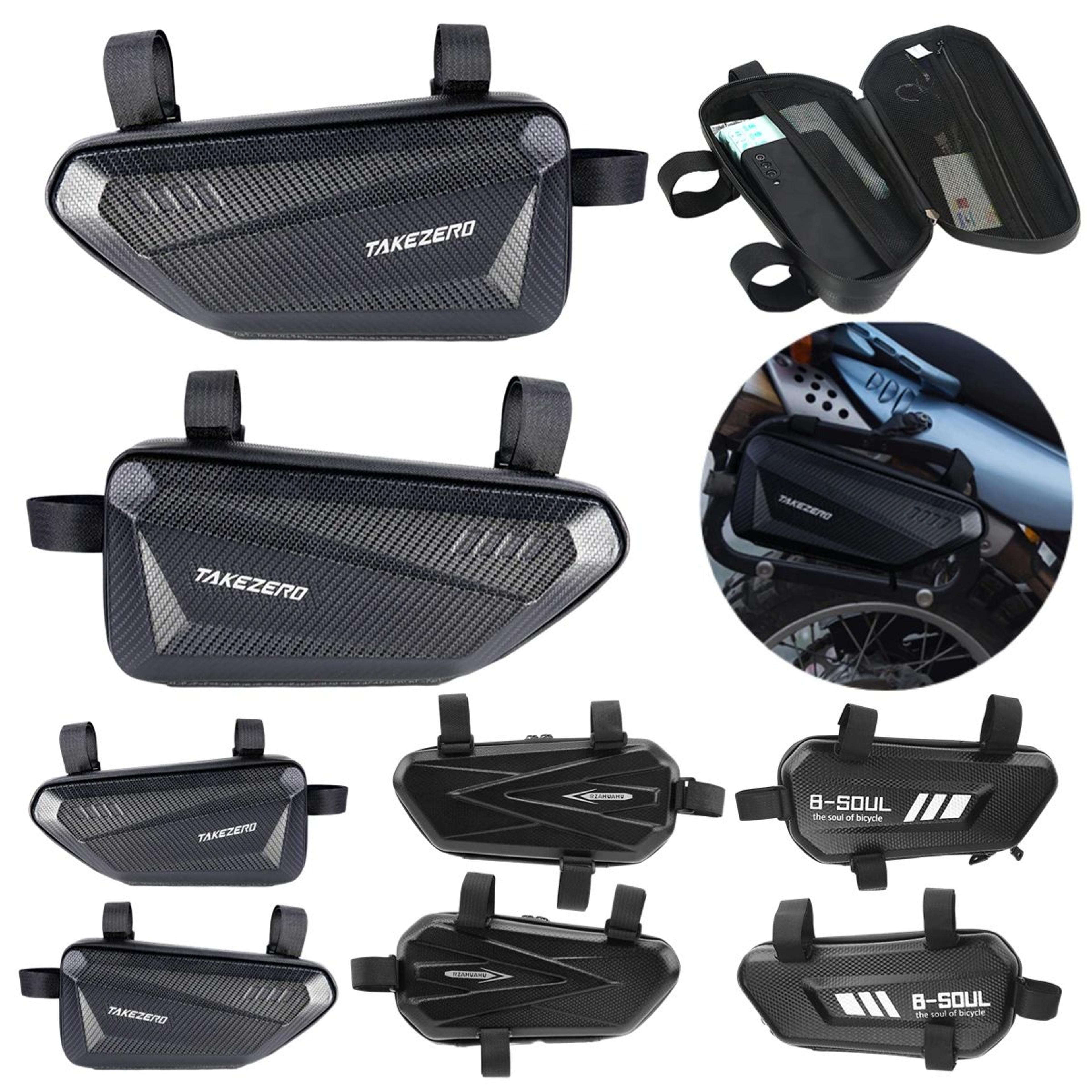 waterproof eva hard shell motorcycle and bike side bag