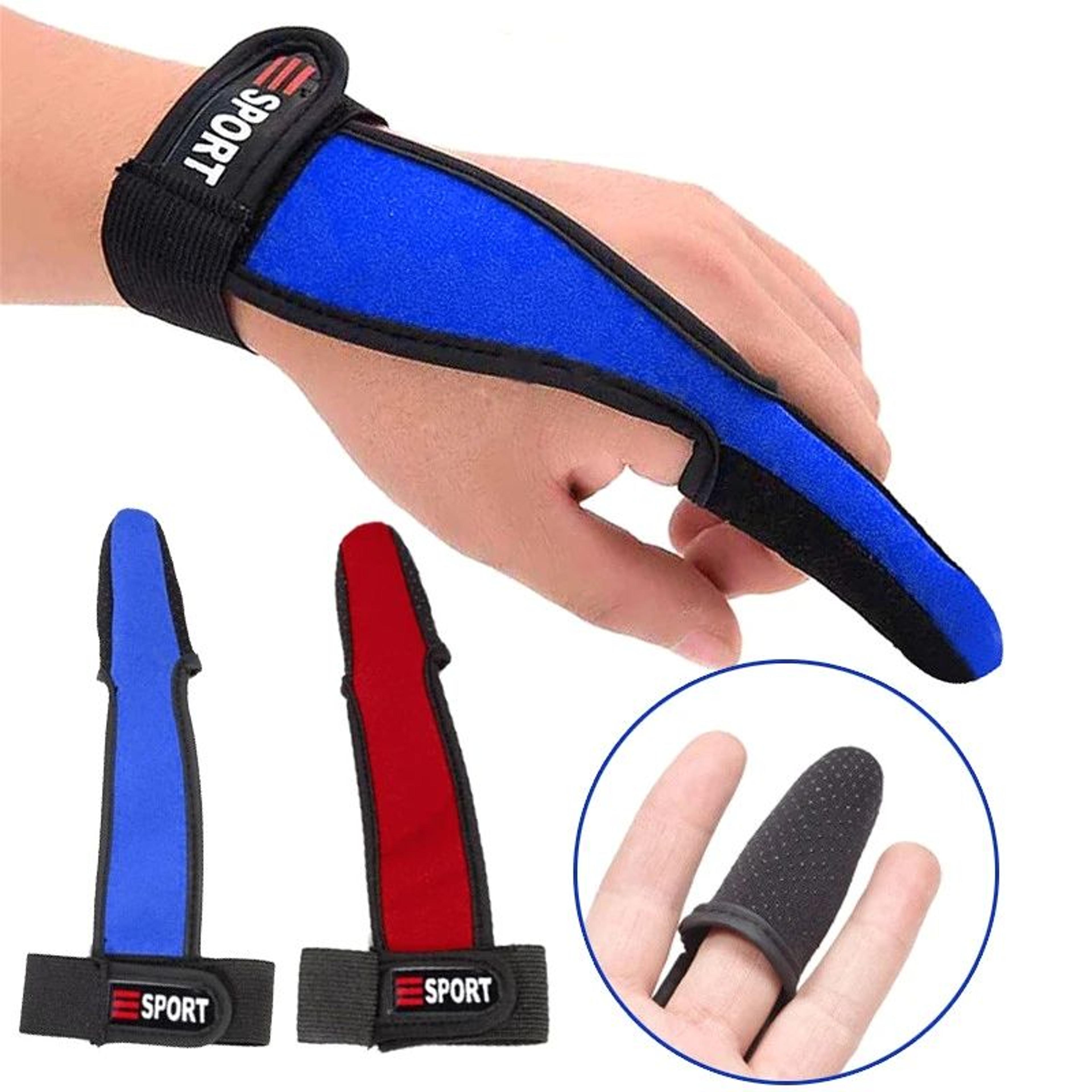 single finger fishing glove anti slip casting finger protector