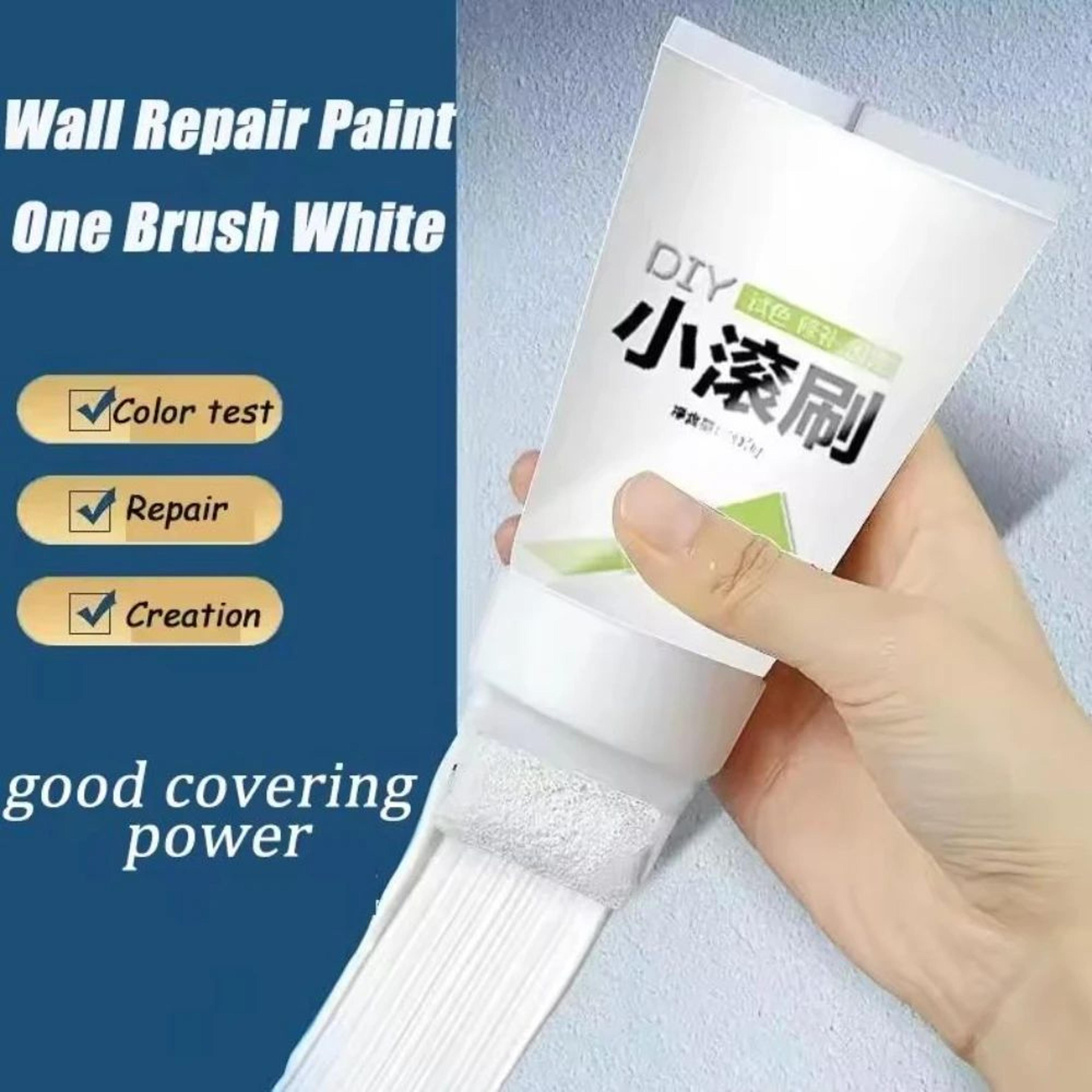 100g white wall repair paste with roller brush for drywall touch up