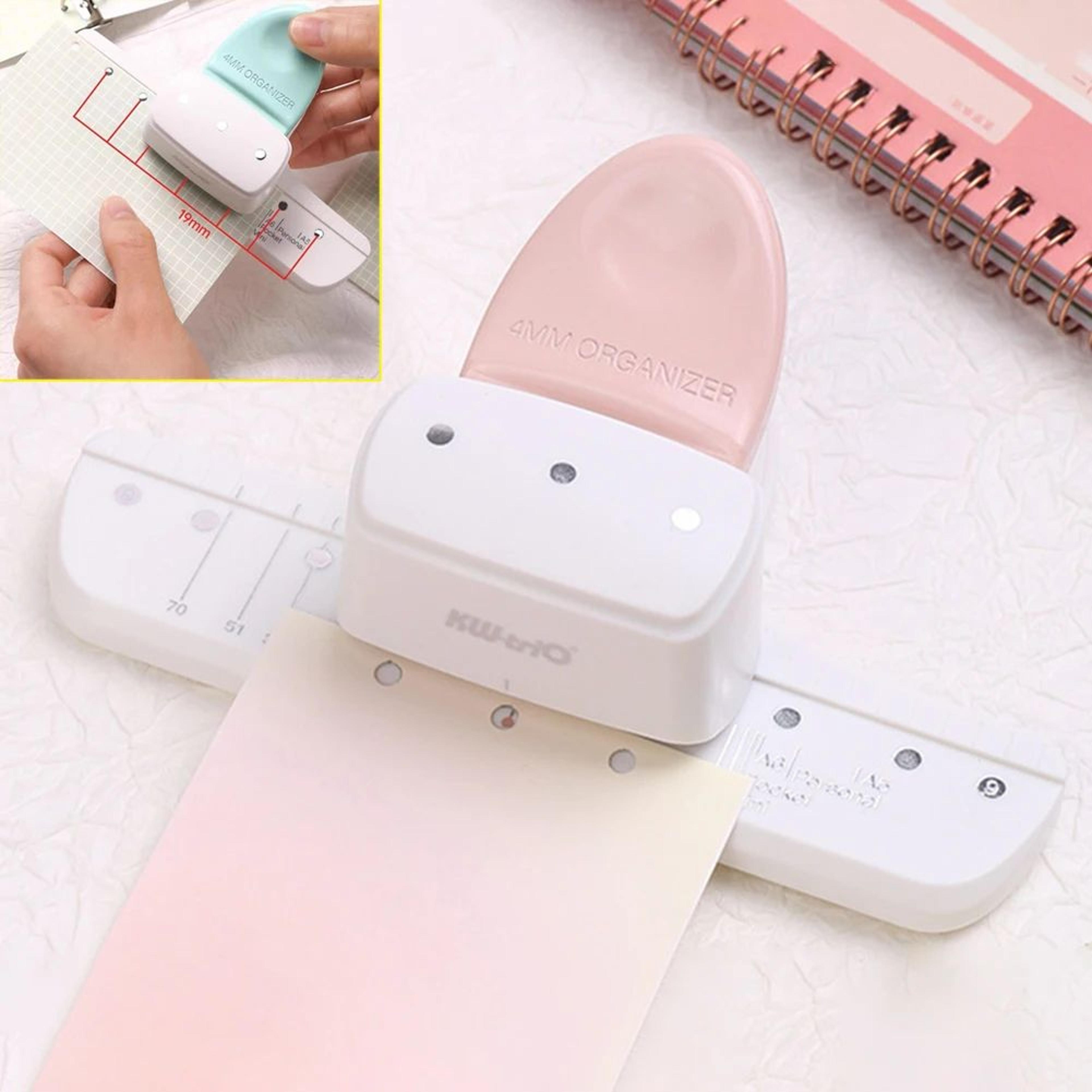 adjustable 3 hole paper punch for a5 a6 a7 planners