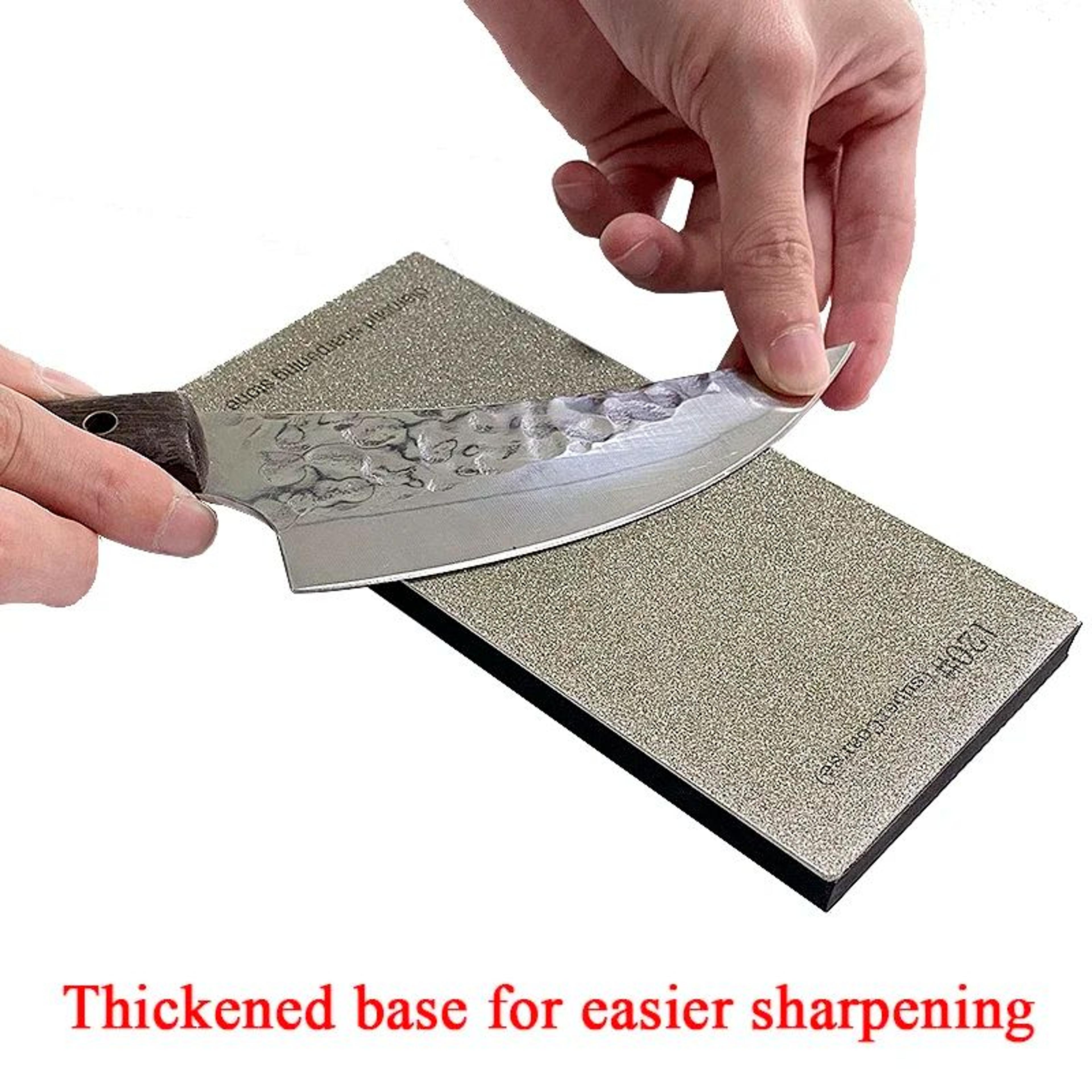 15 degree diamond stone kitchen knife sharpening system