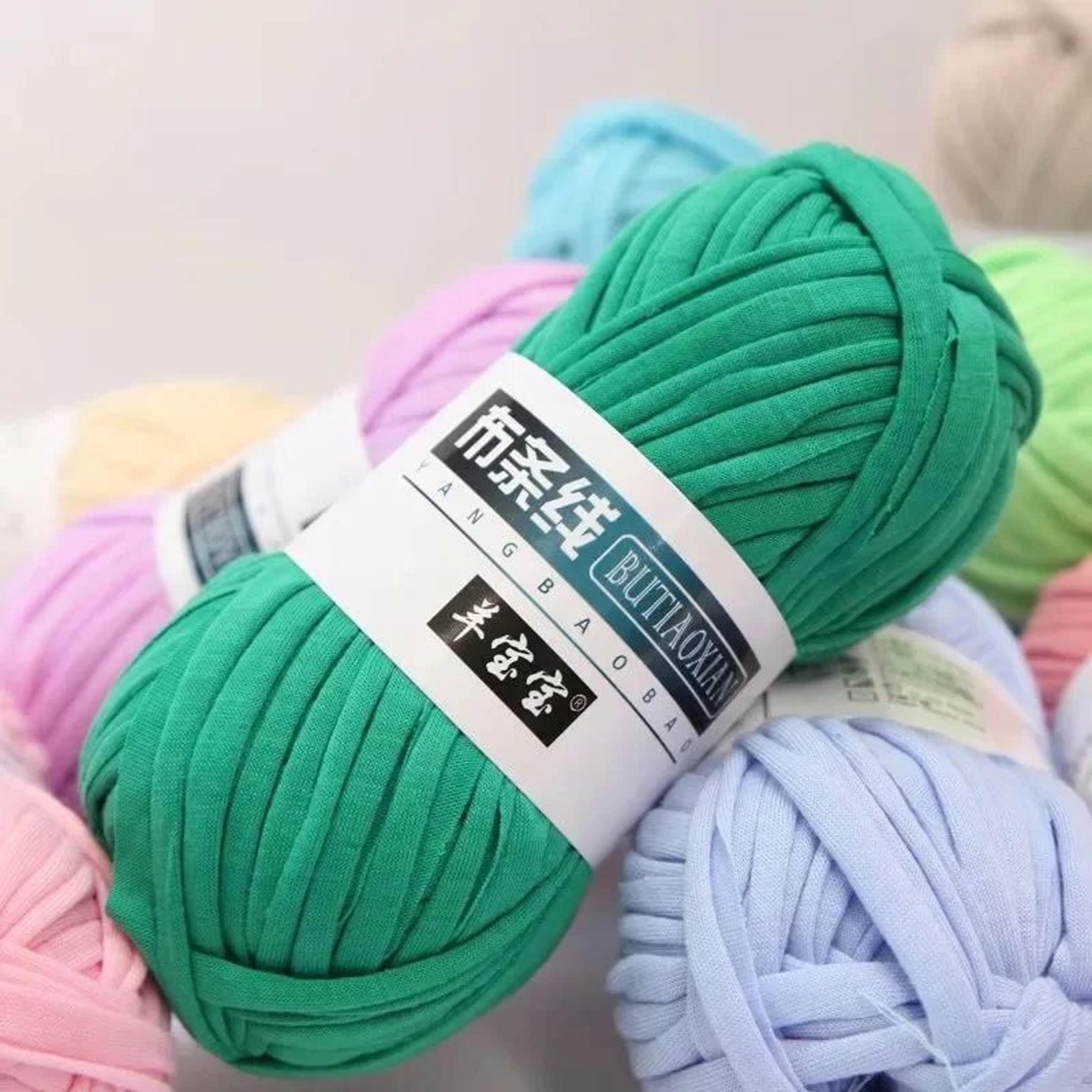 100g super soft fabric strip yarn for hand knitting