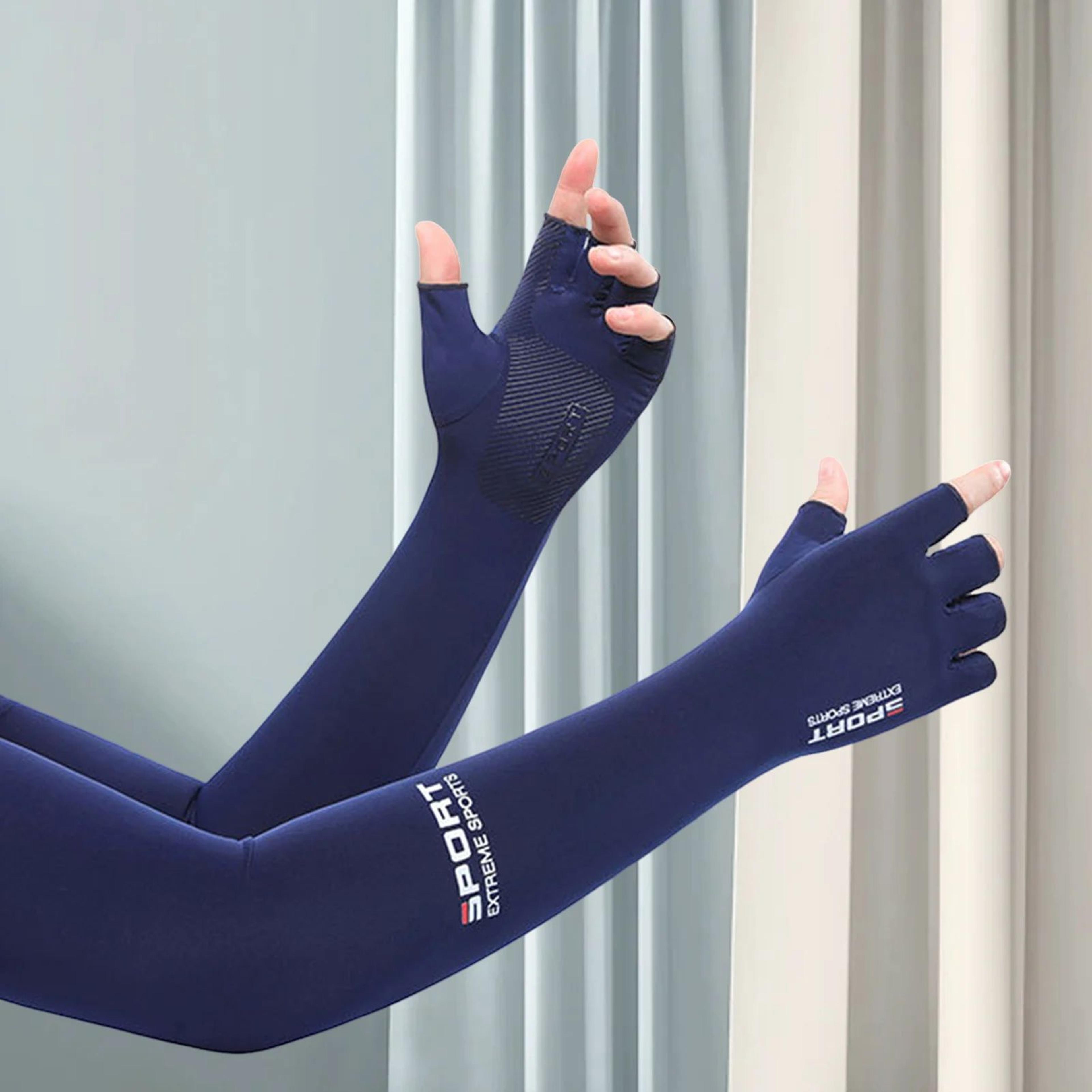 cooling uv protection arm sleeves for outdoor sports