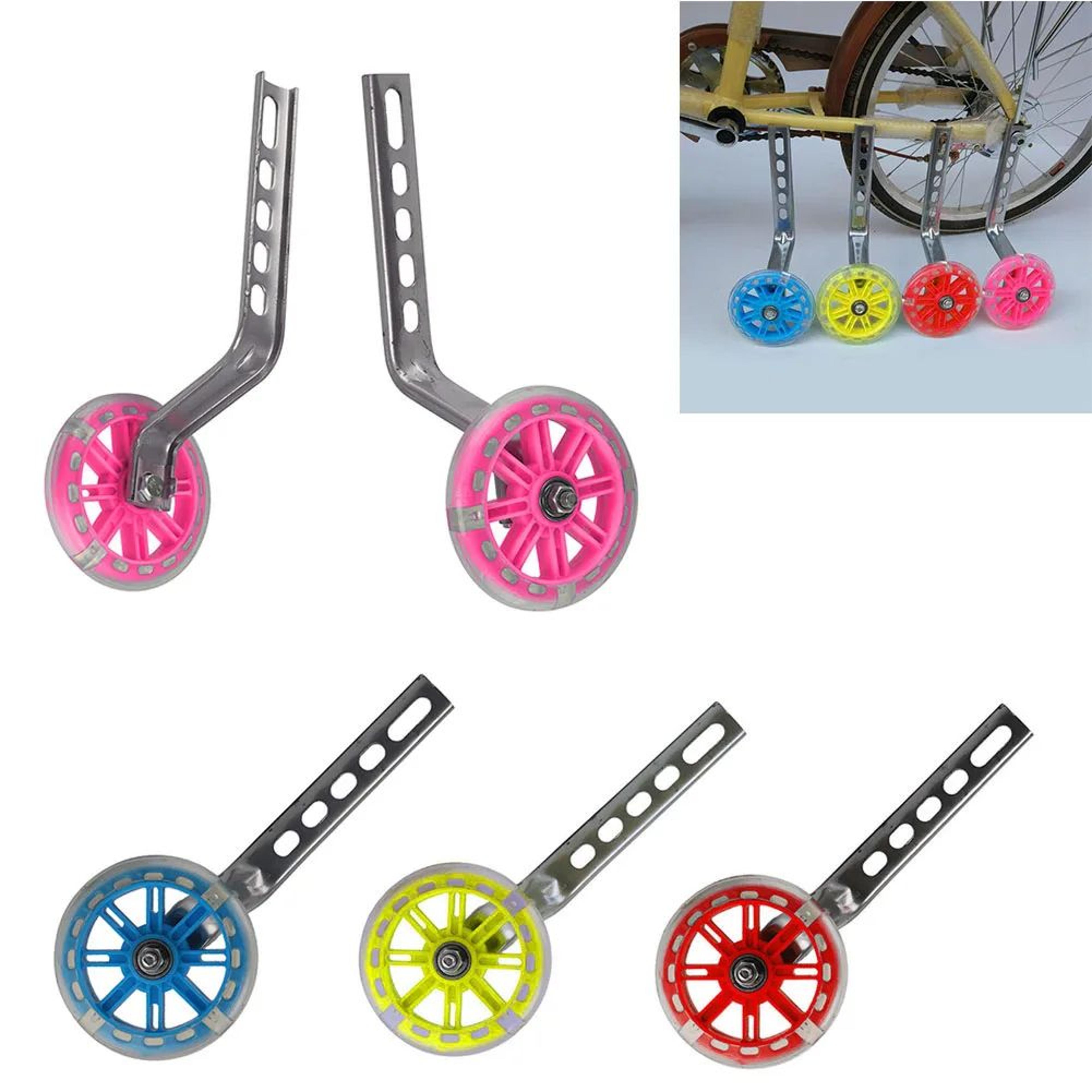 heavy duty kids bicycle training wheels 12 to 20 inch