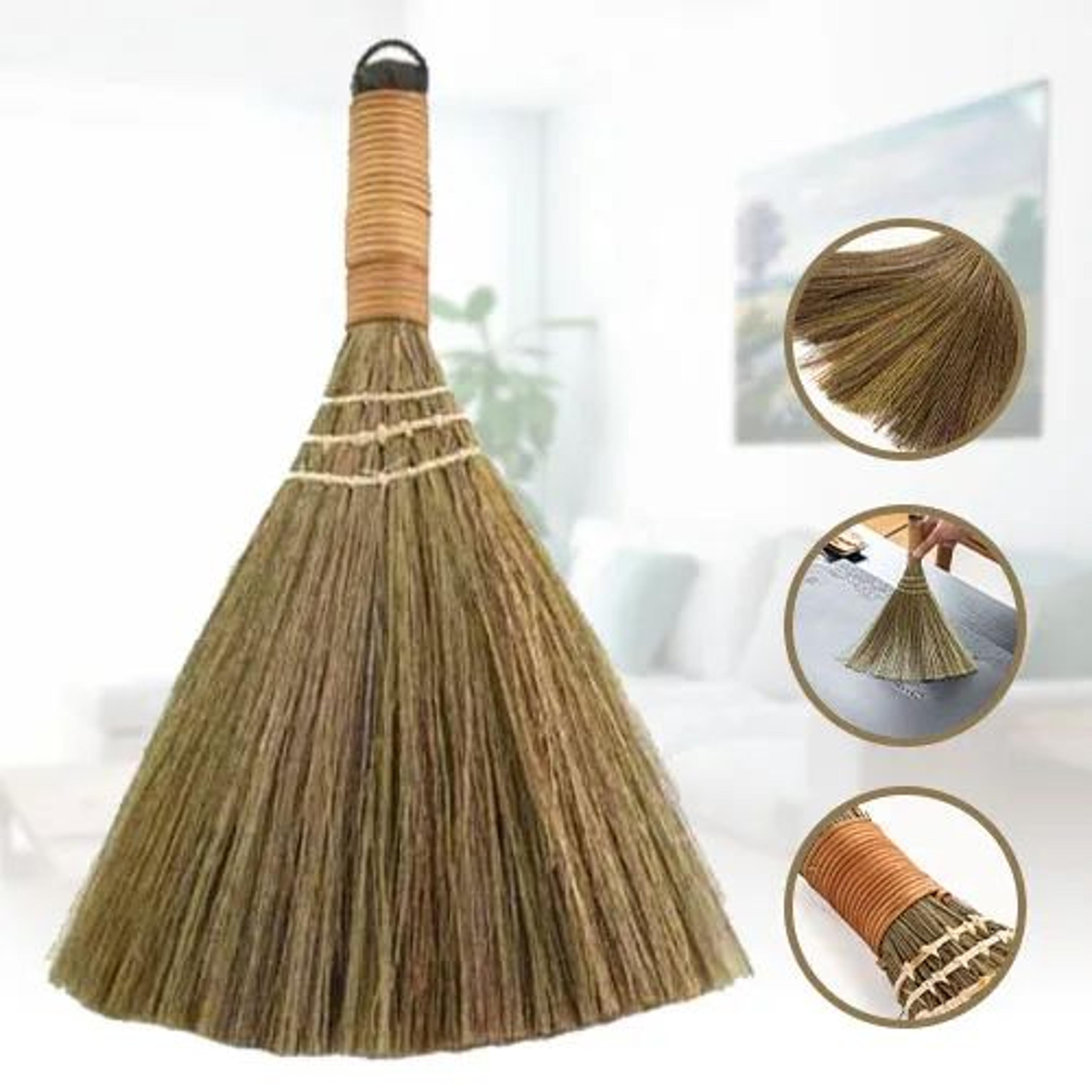 japanese style short handle soft bristle broom