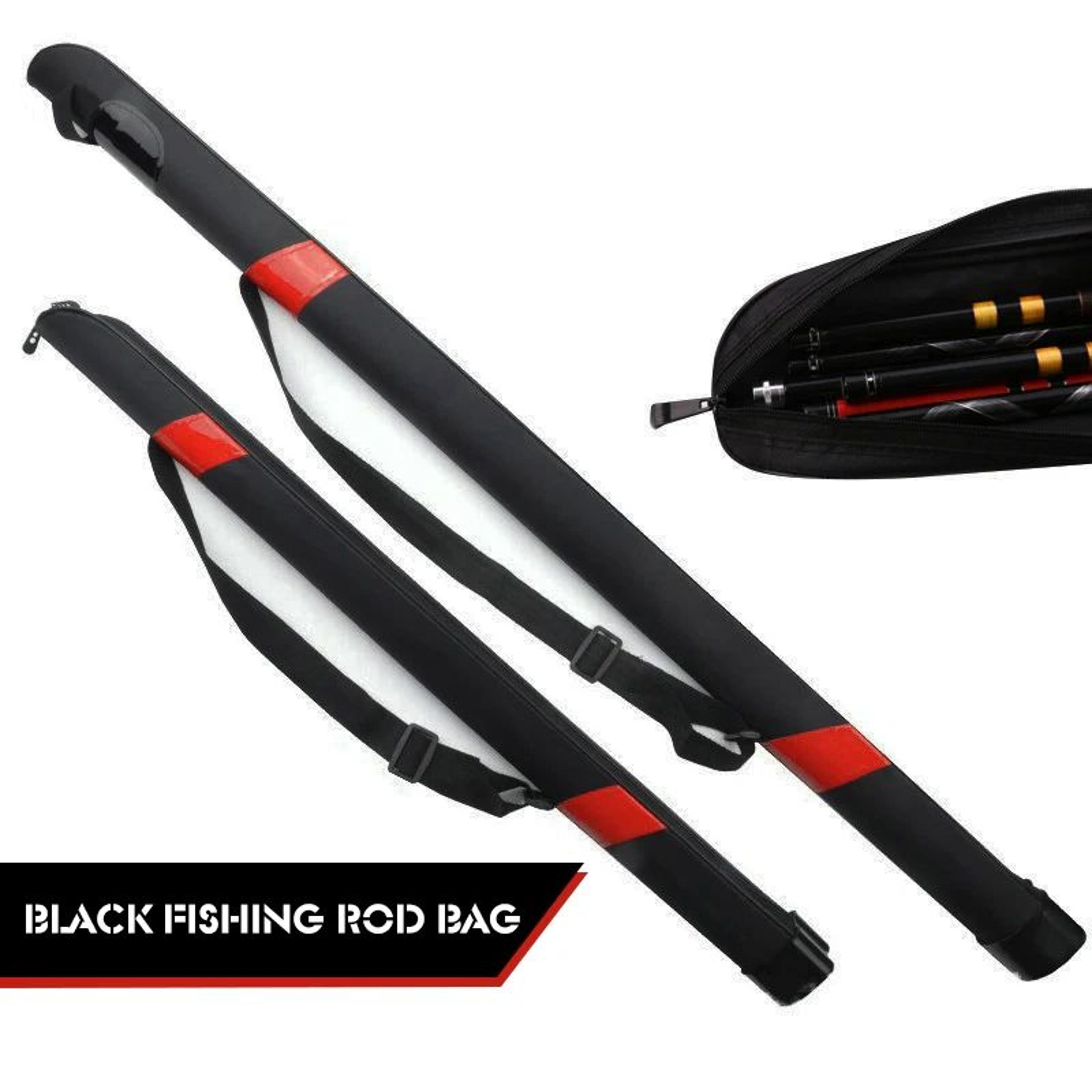 protective fishing rod organizer storage case