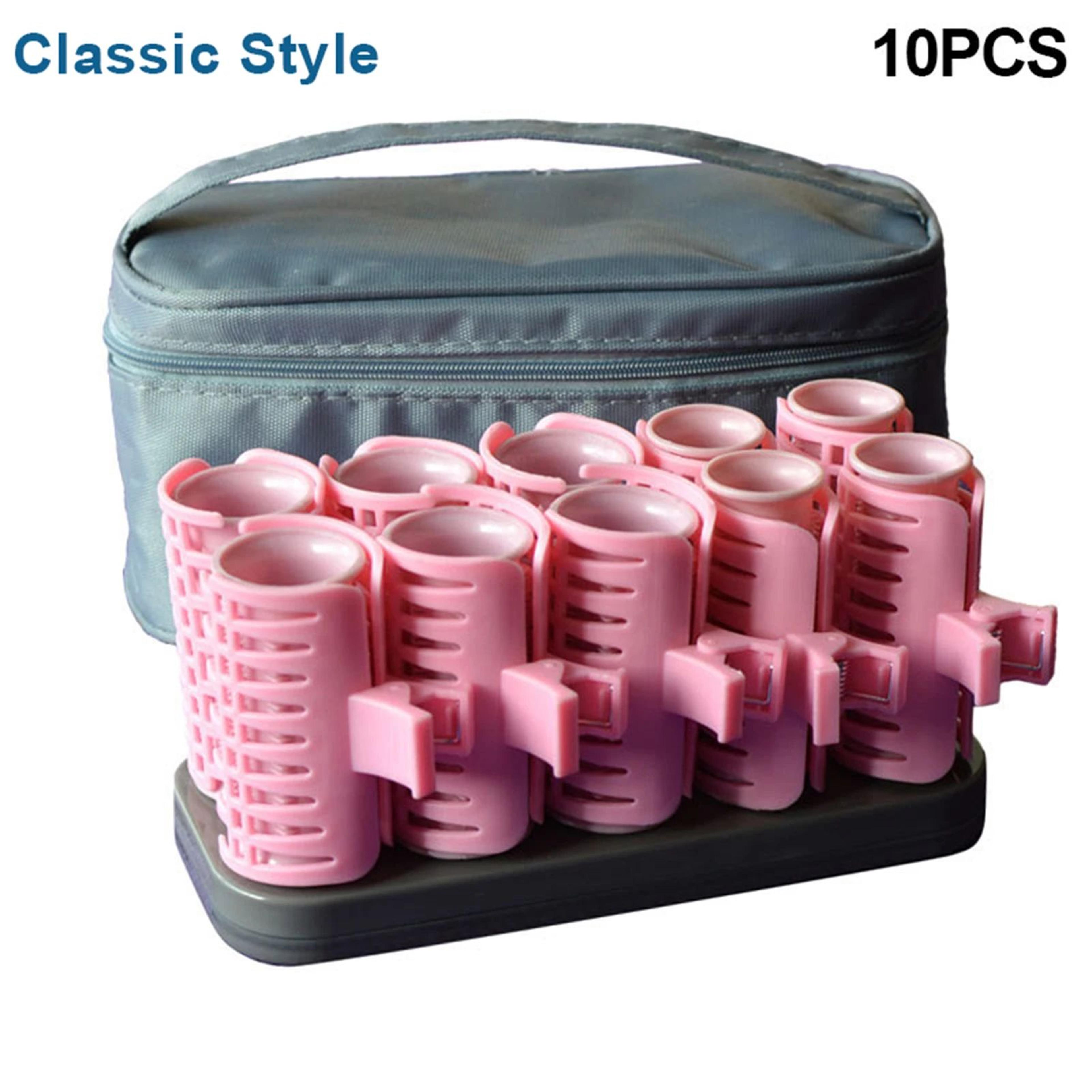 10 piece diy bangs hair roller curler set