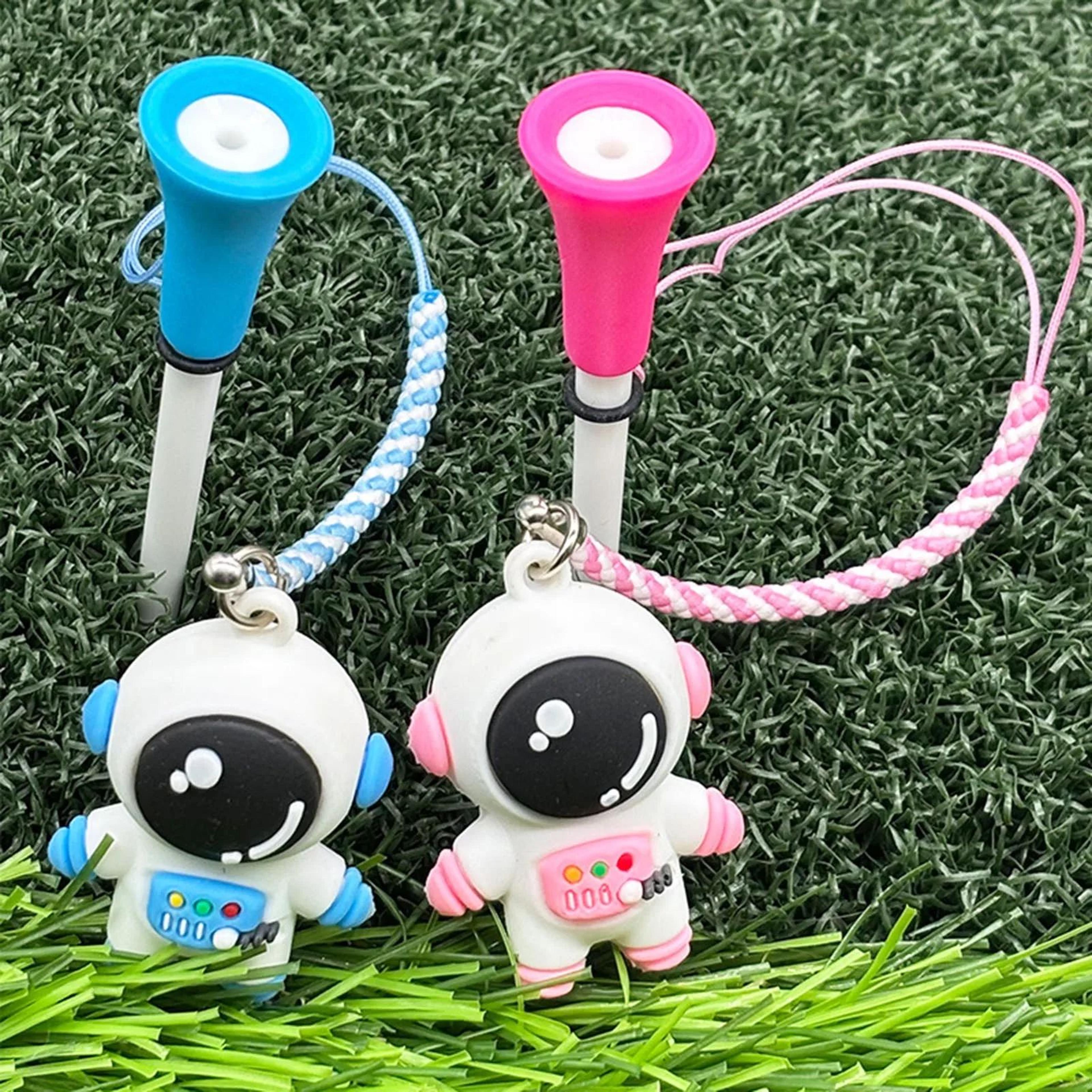 cartoon golf ball support tees for practice and training