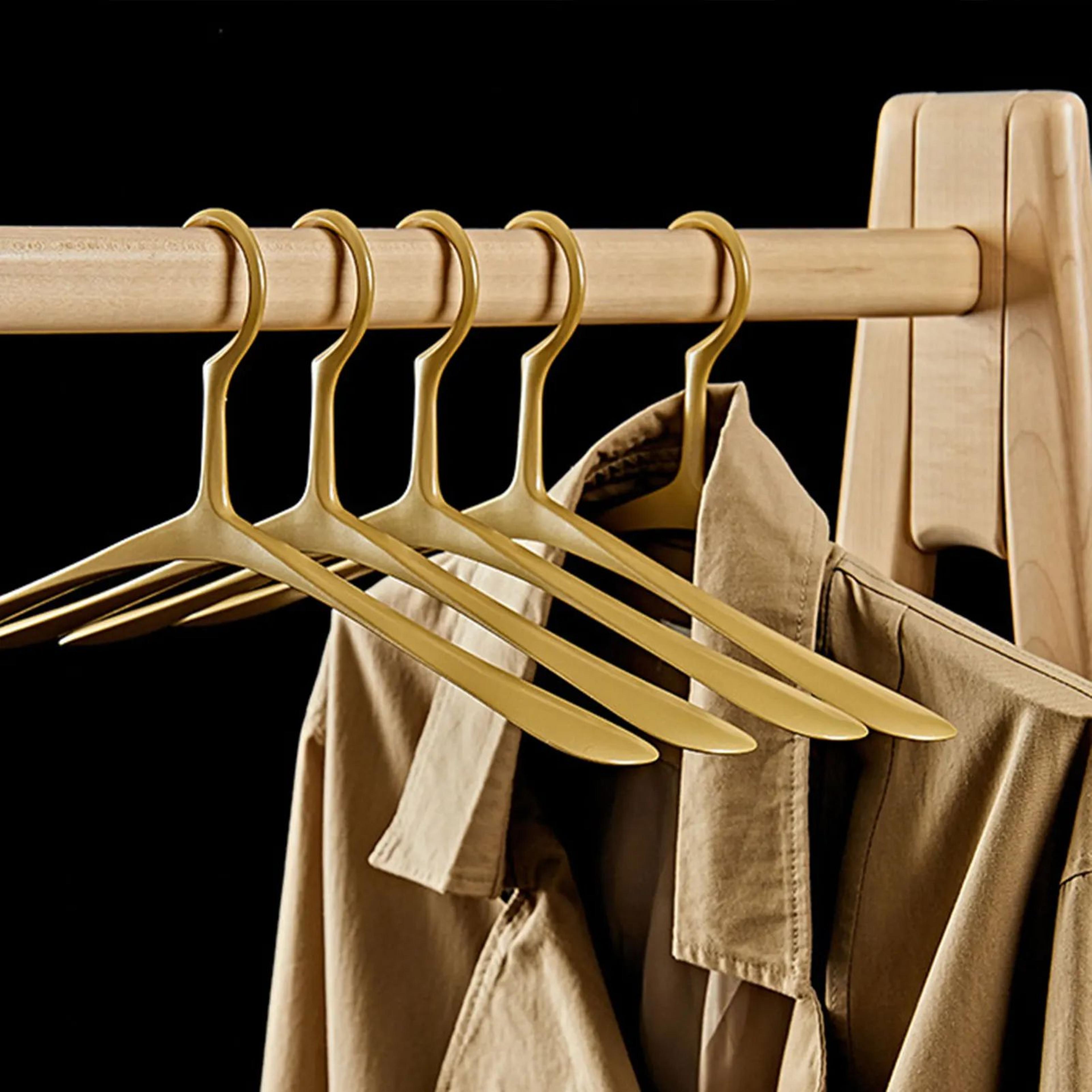 aluminum alloy multi purpose clothes hangers for wardrobe organization