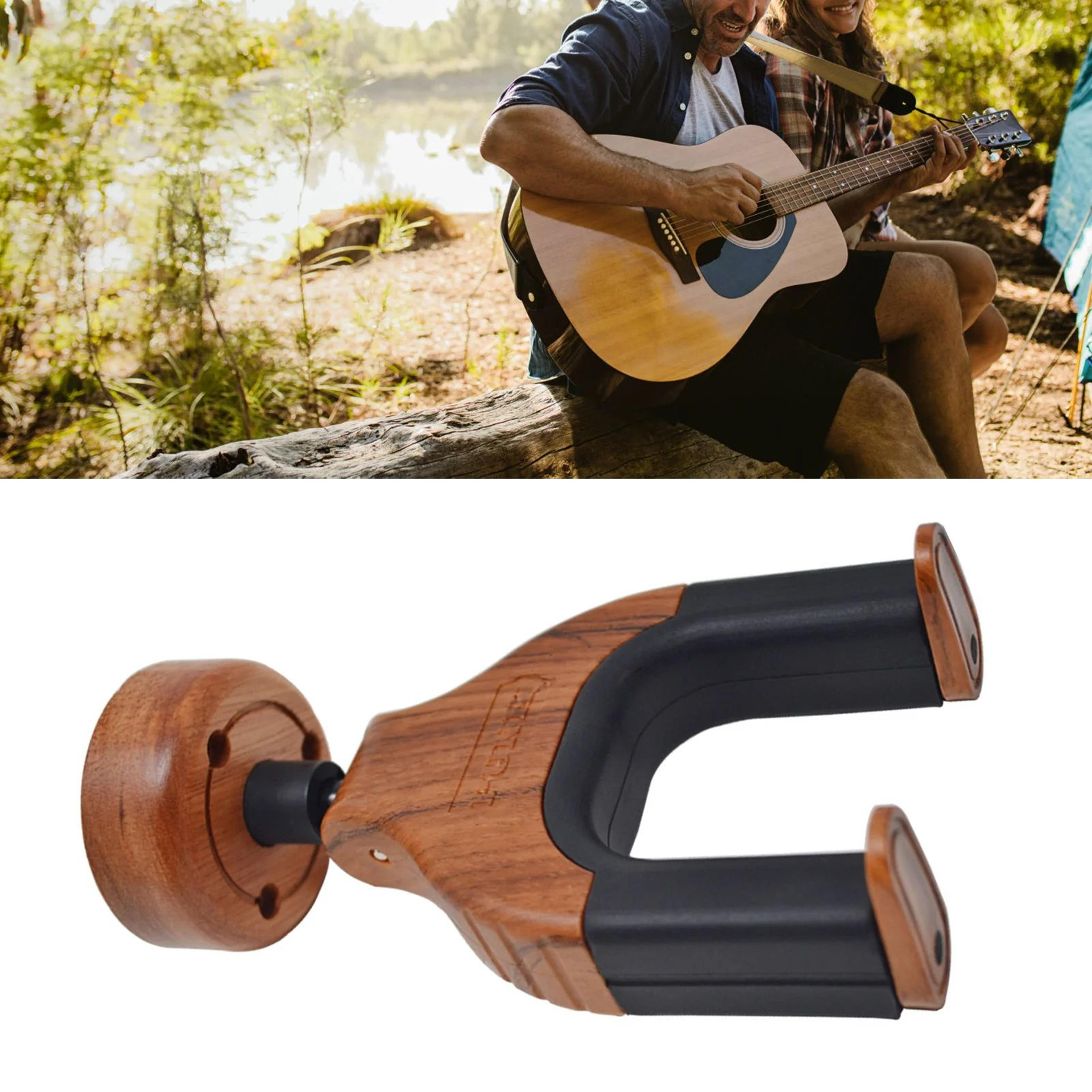 wall mounted guitar hanger hook for acoustic electric and bass guitars