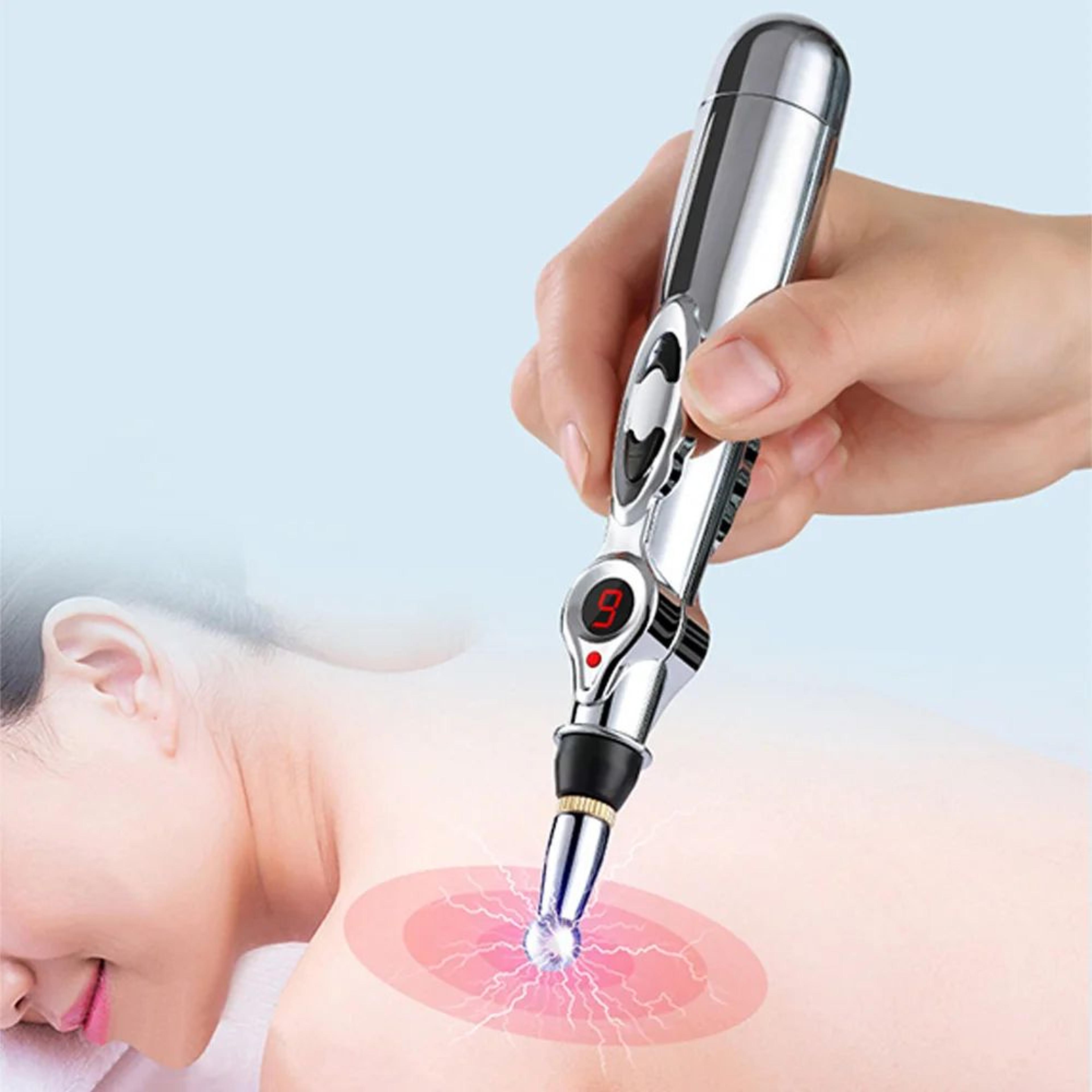 electronic acupoint massage pen for meridian point stimulation