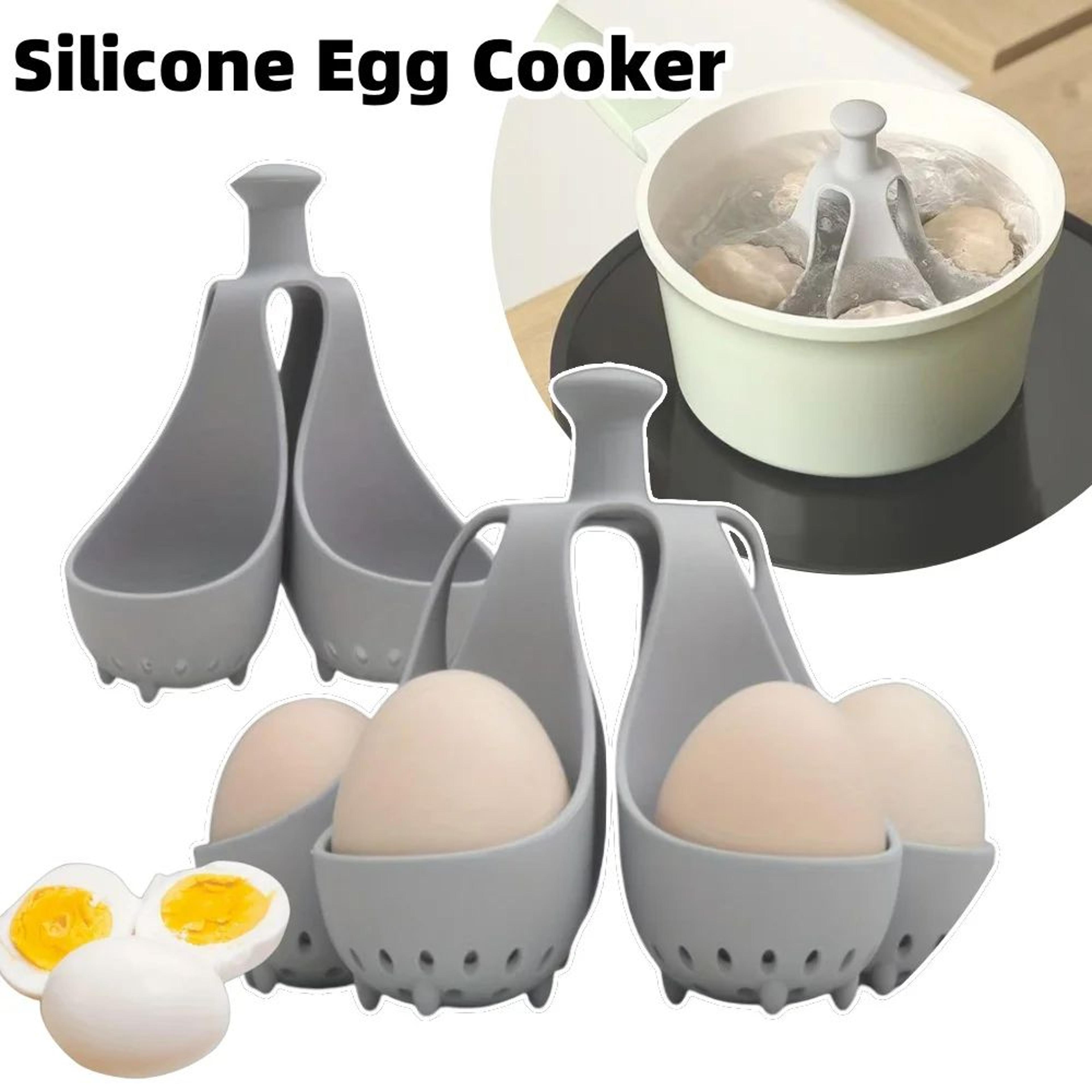 silicone egg cooker heat resistant steaming cup for quick breakfast prep