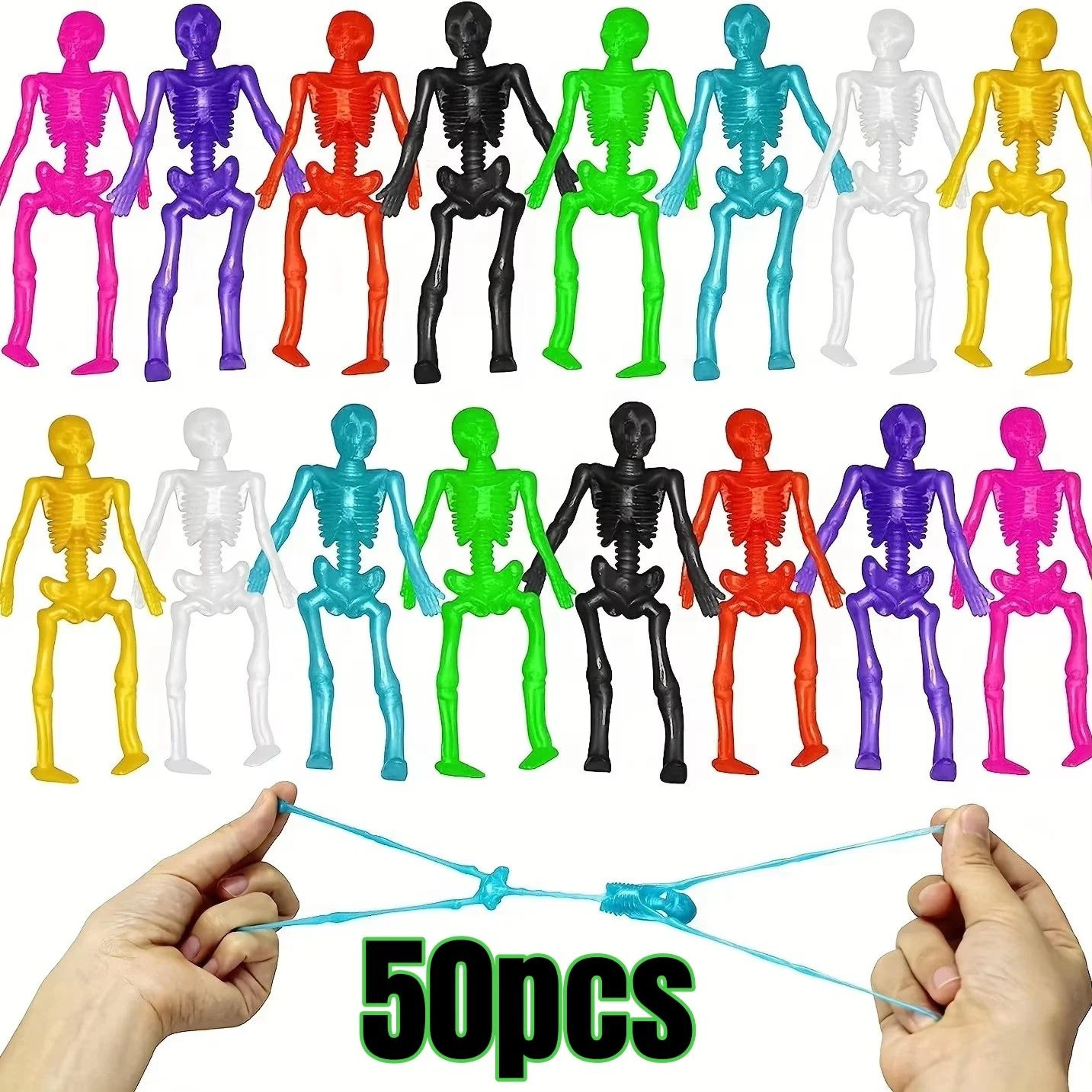 stretchy skeleton sticky toys for halloween party favors