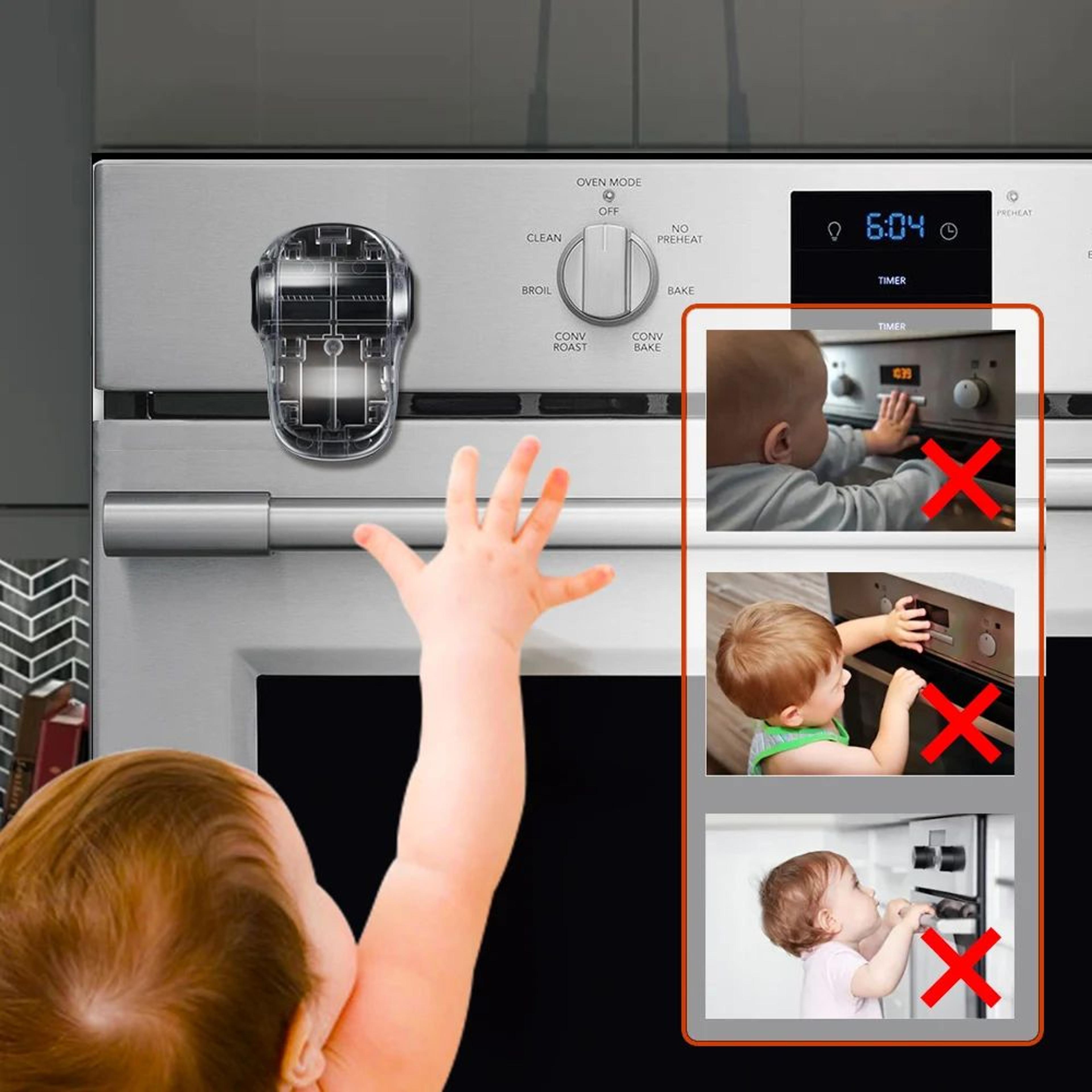 eudemon child safety oven door lock for baby proofing