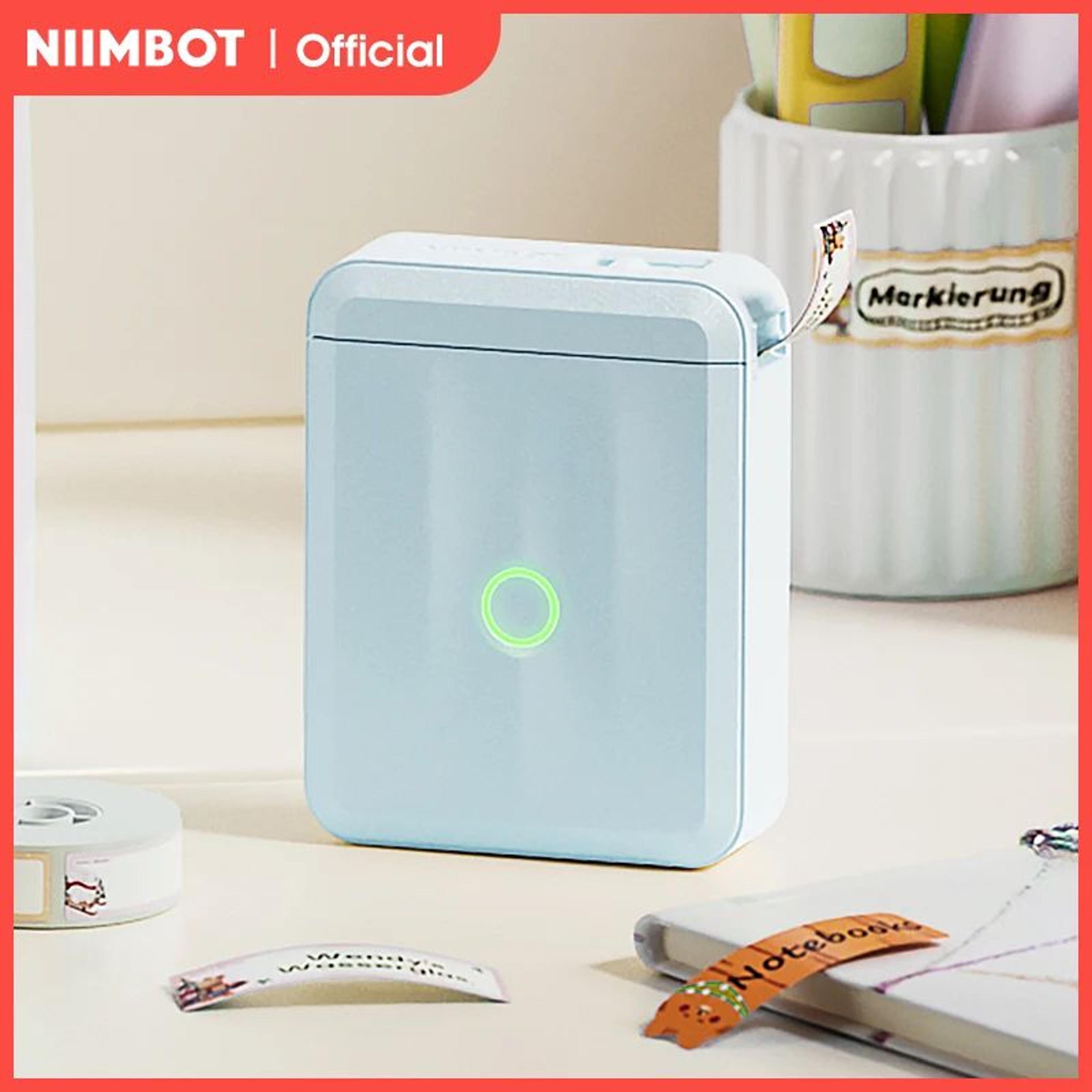 niimbot d110 mini bluetooth thermal label printer for home organization