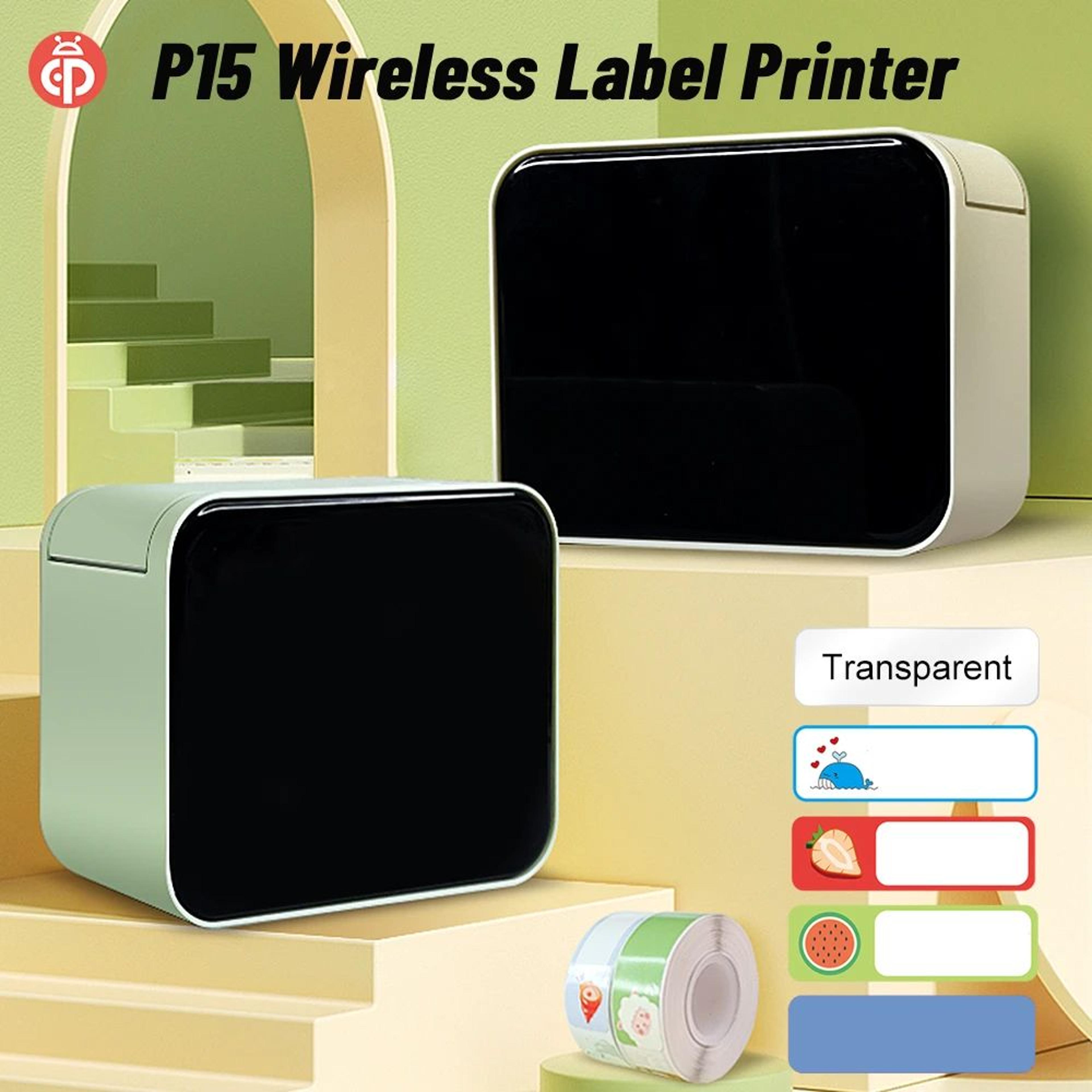 marklife p15 mini bluetooth thermal label printer for home, office and kitchen