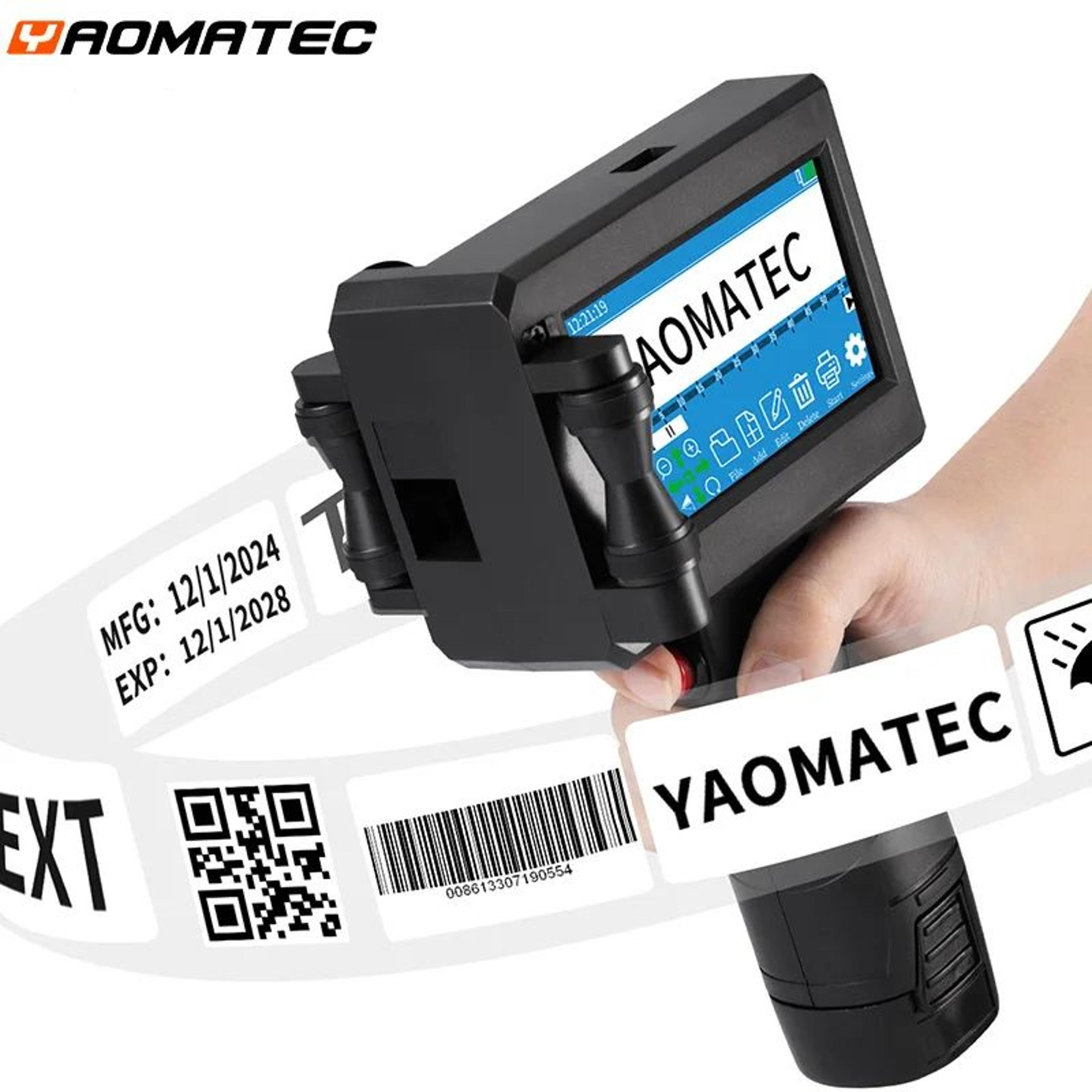 s1730 handheld thermal inkjet printer for dates numbers and logos