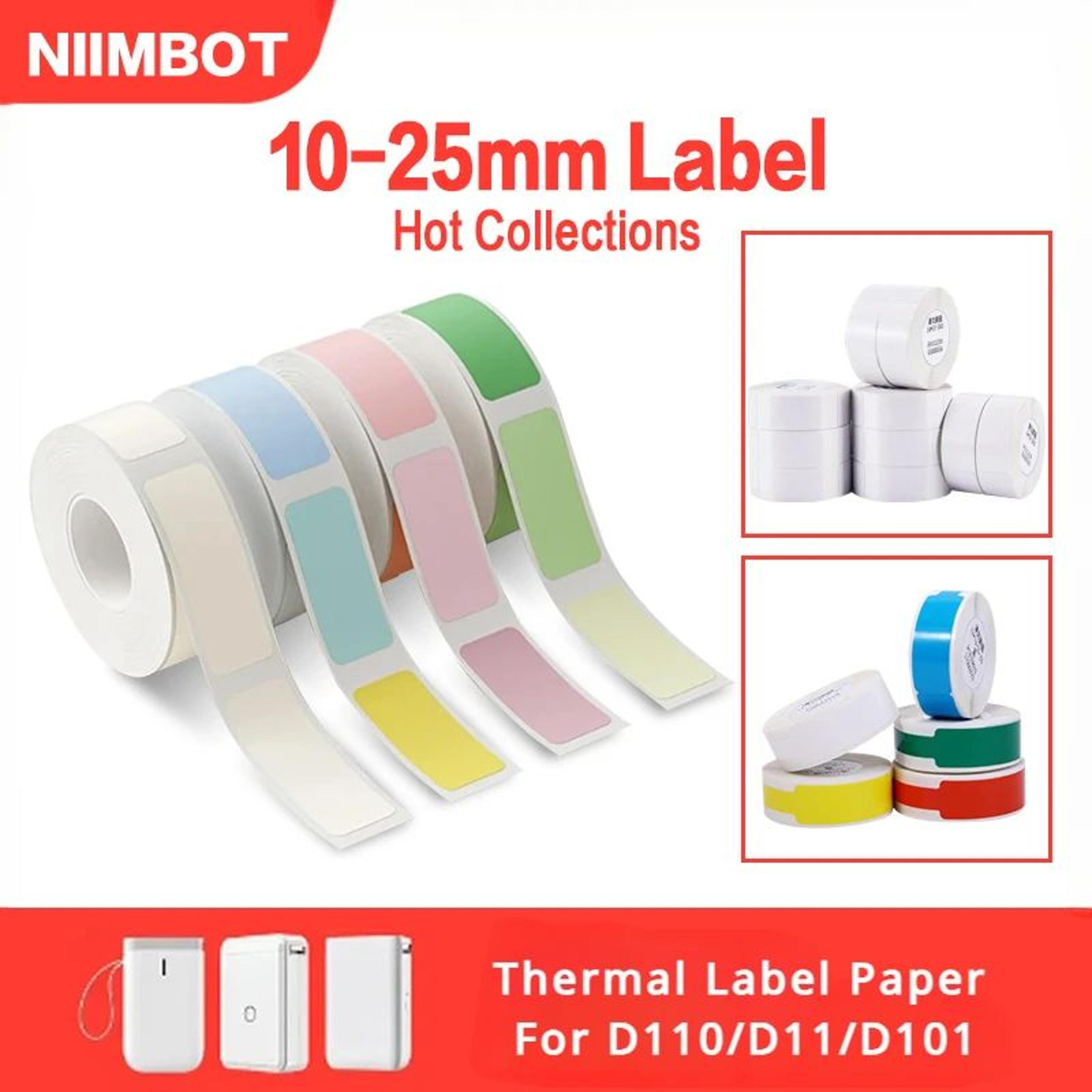 niimbot self adhesive thermal label roll for d11 d101 d110 printers