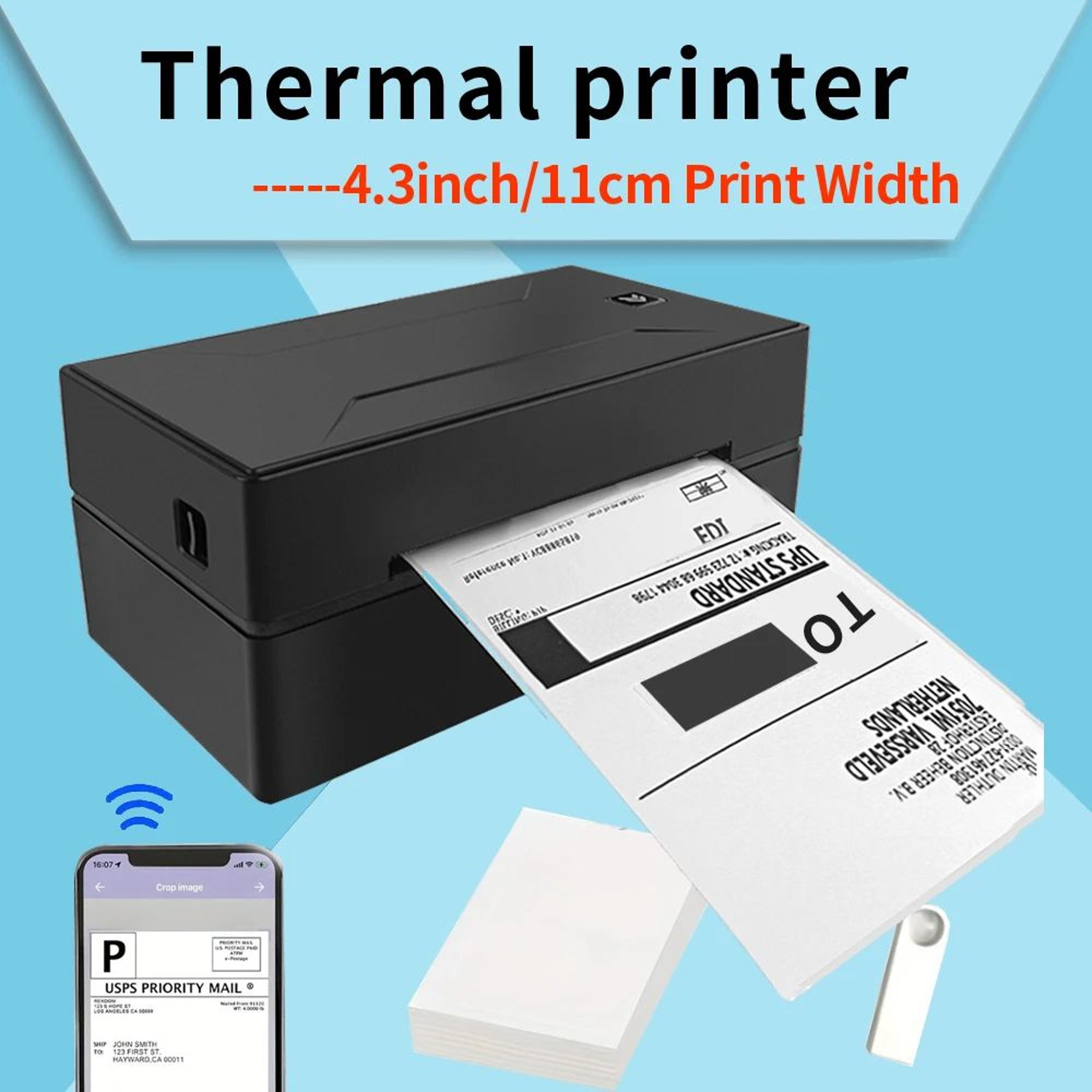 marklife bluetooth inkless thermal printer for school office and business