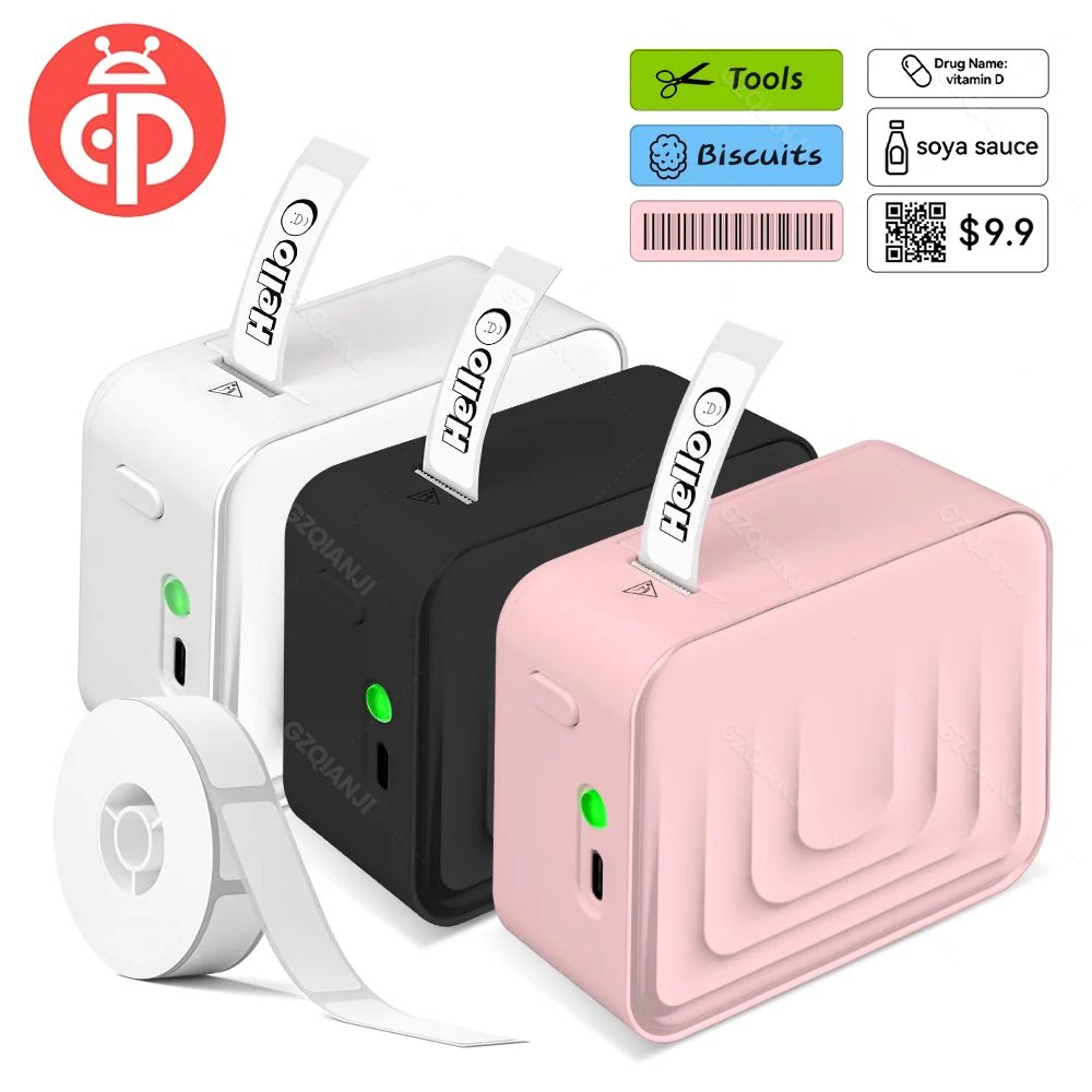 marklife m1 portable bluetooth thermal sticker label printer