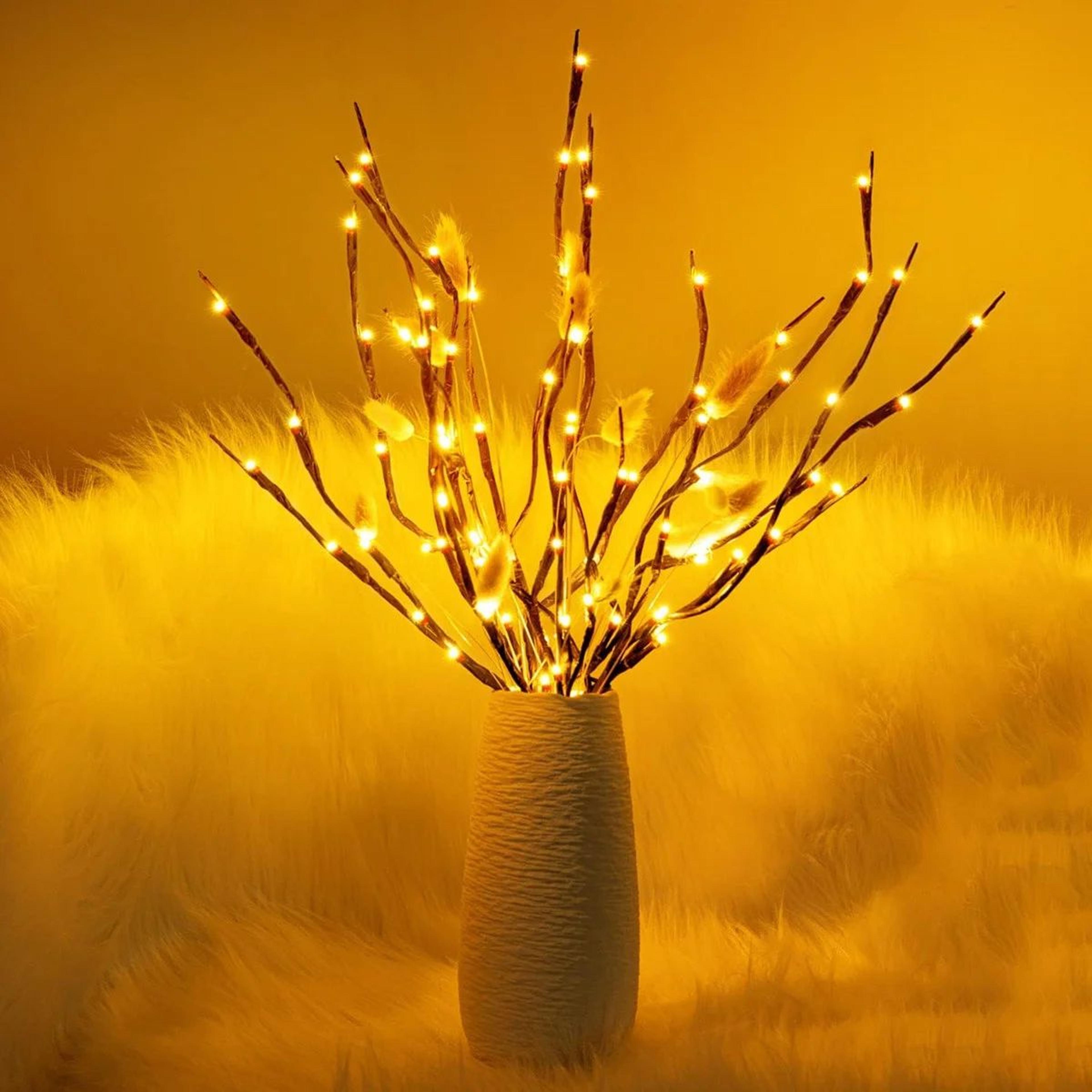 homefish battery operated white birch branch led decorative light