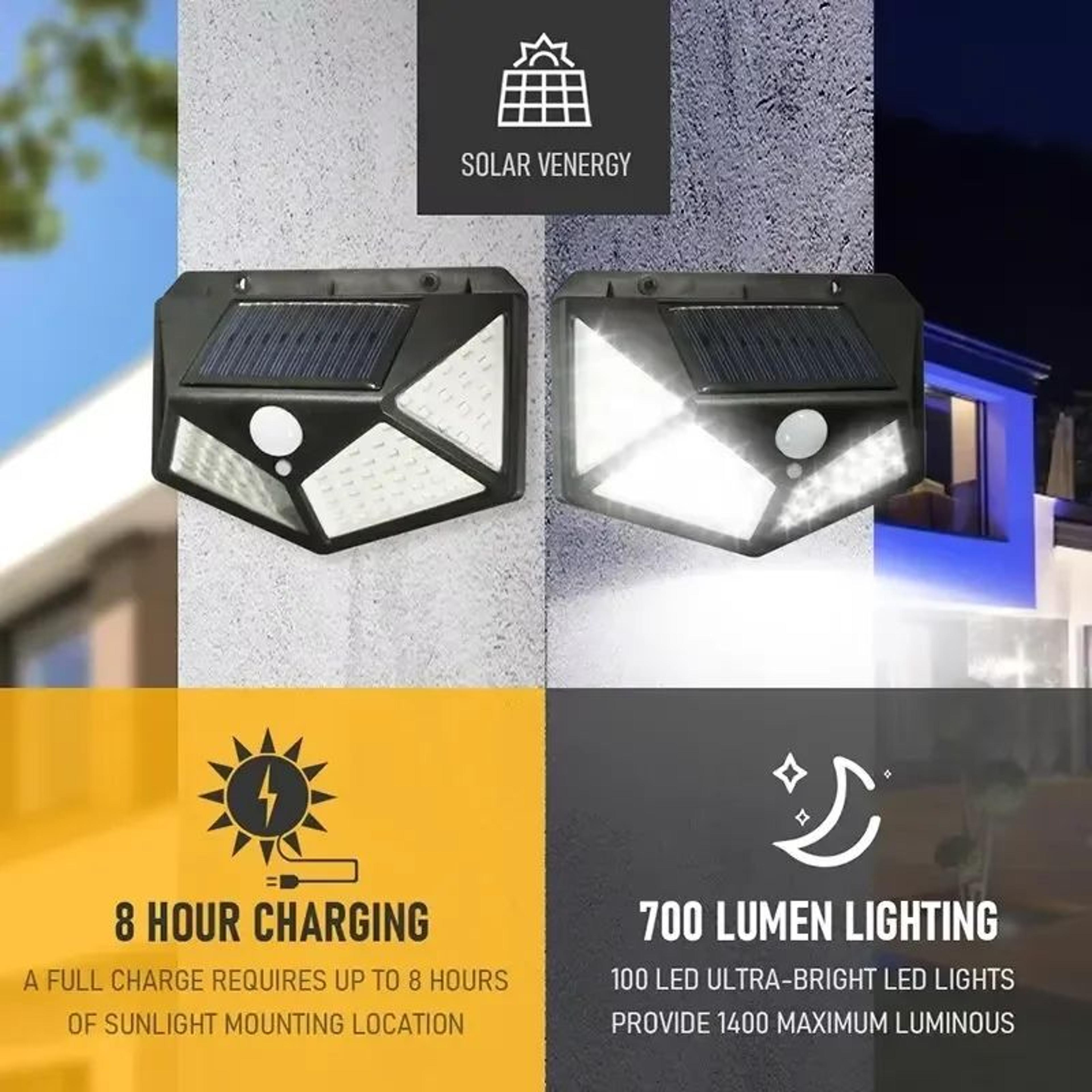 solar led outdoor spotlight with motion sensor for garden lighting