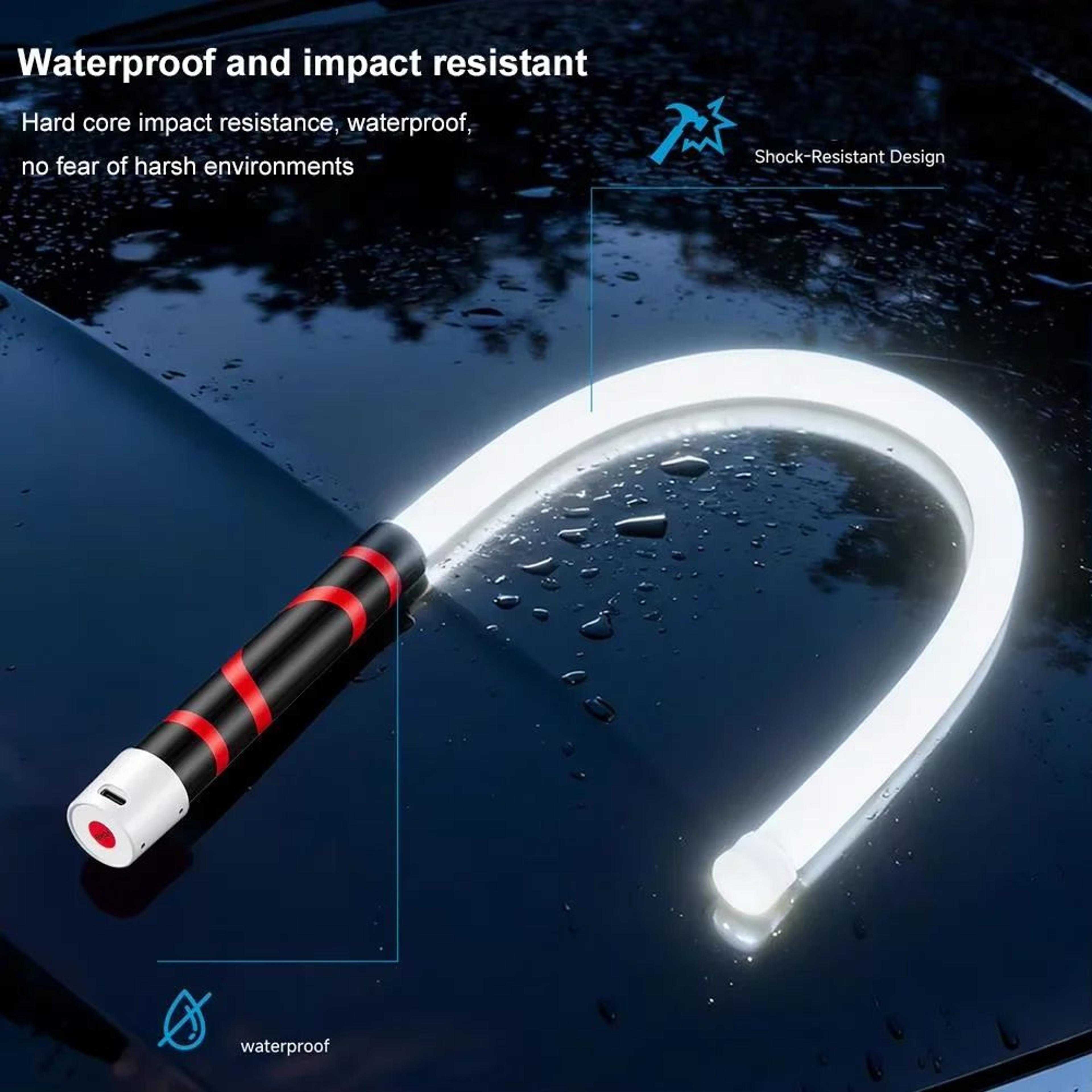 bendable rechargeable led work light stick for auto repair