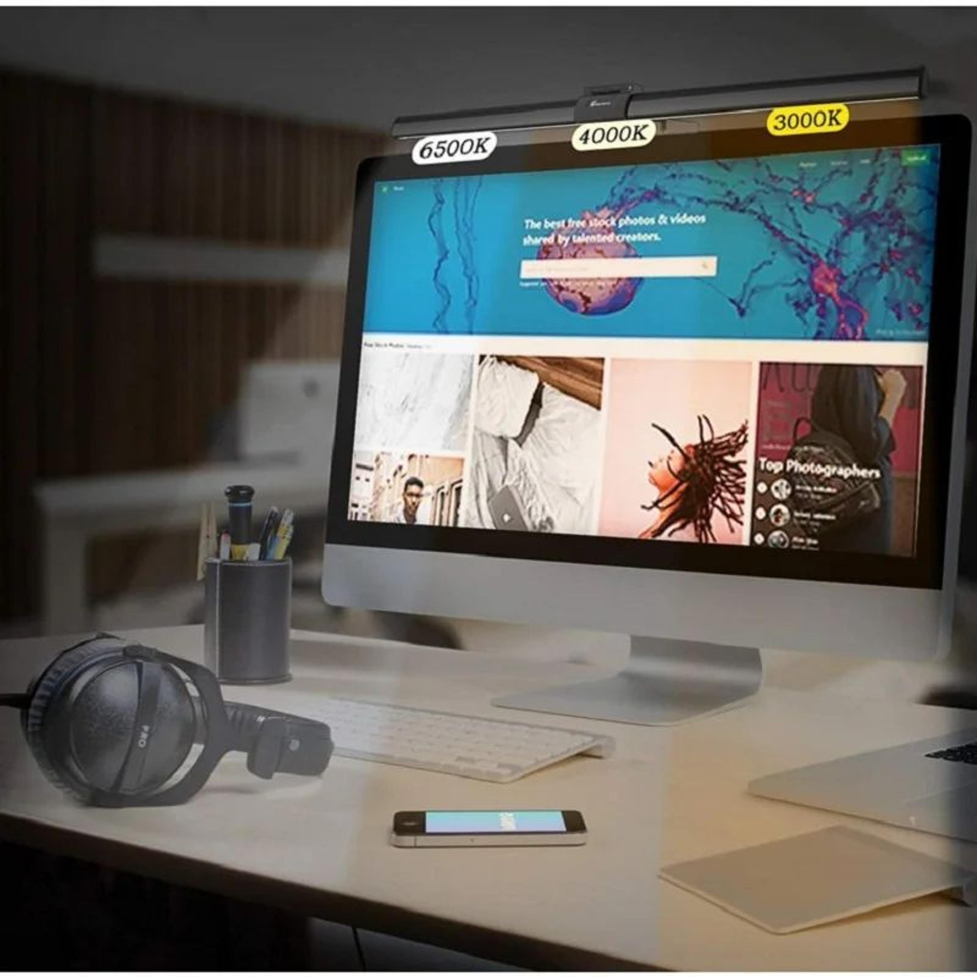 led monitor light bar for computer laptop study and office lighting