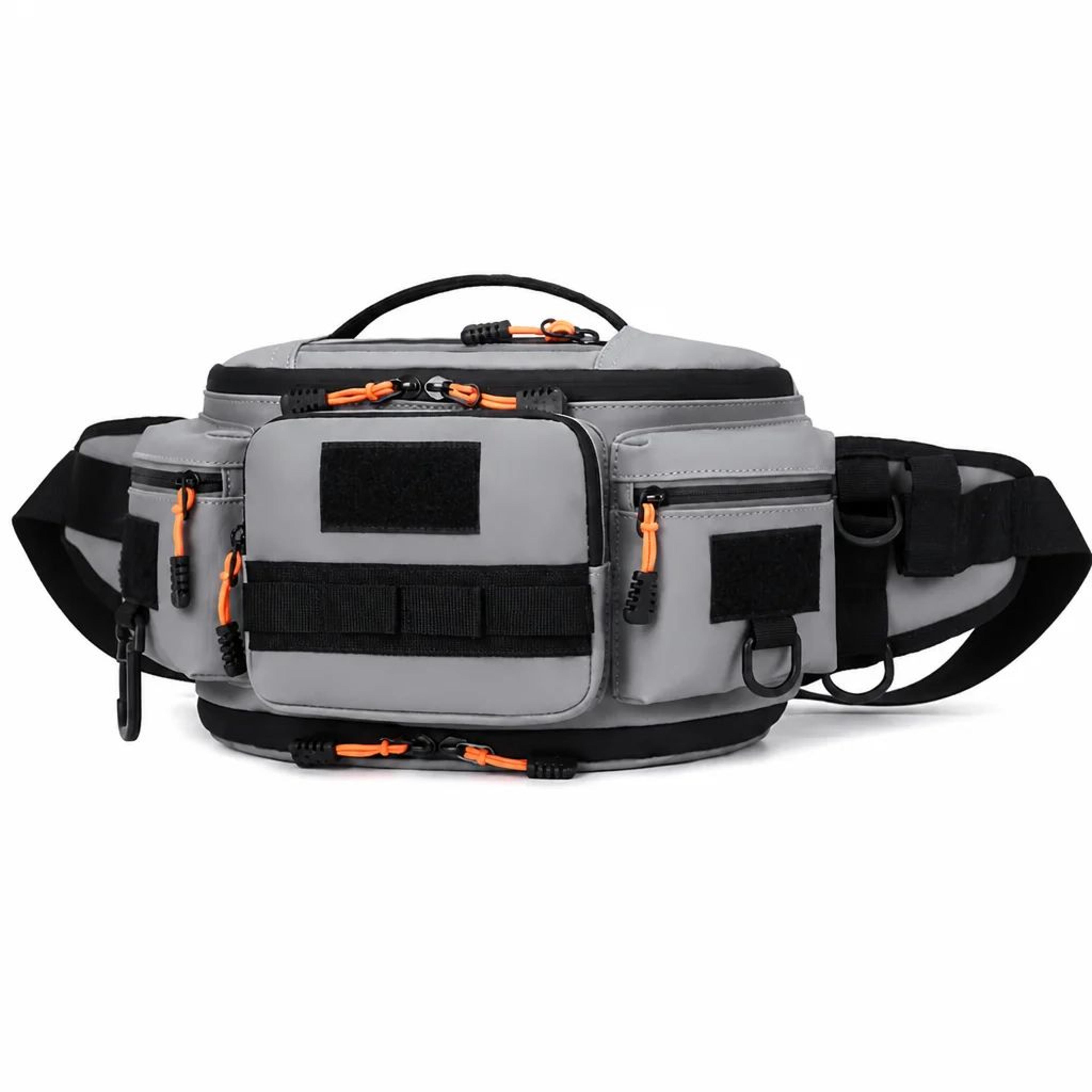 mens tactical molle waist bag and crossbody chest pack
