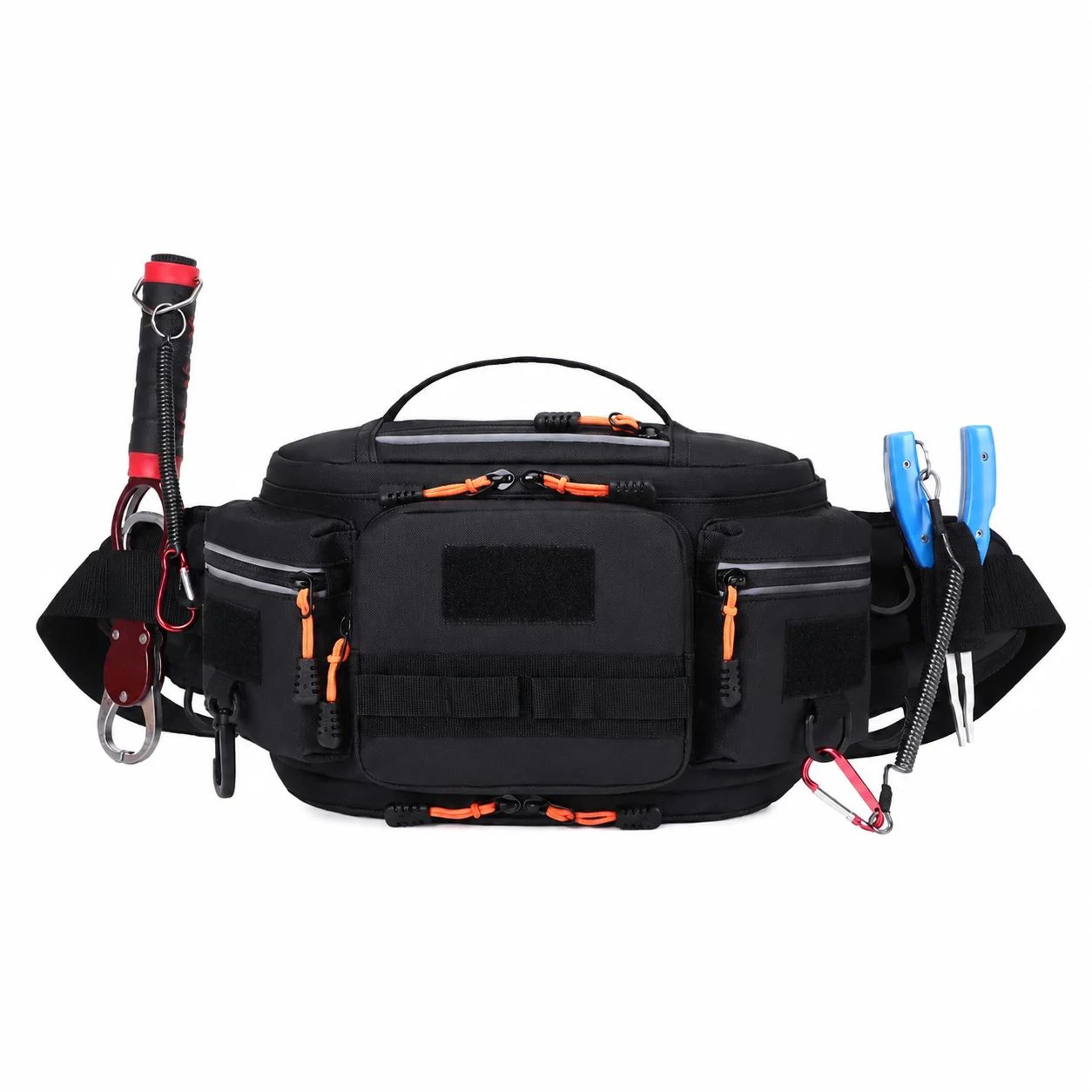 tactical molle waist bag and crossbody chest pack for hiking cycling camping fishing outdoor sport