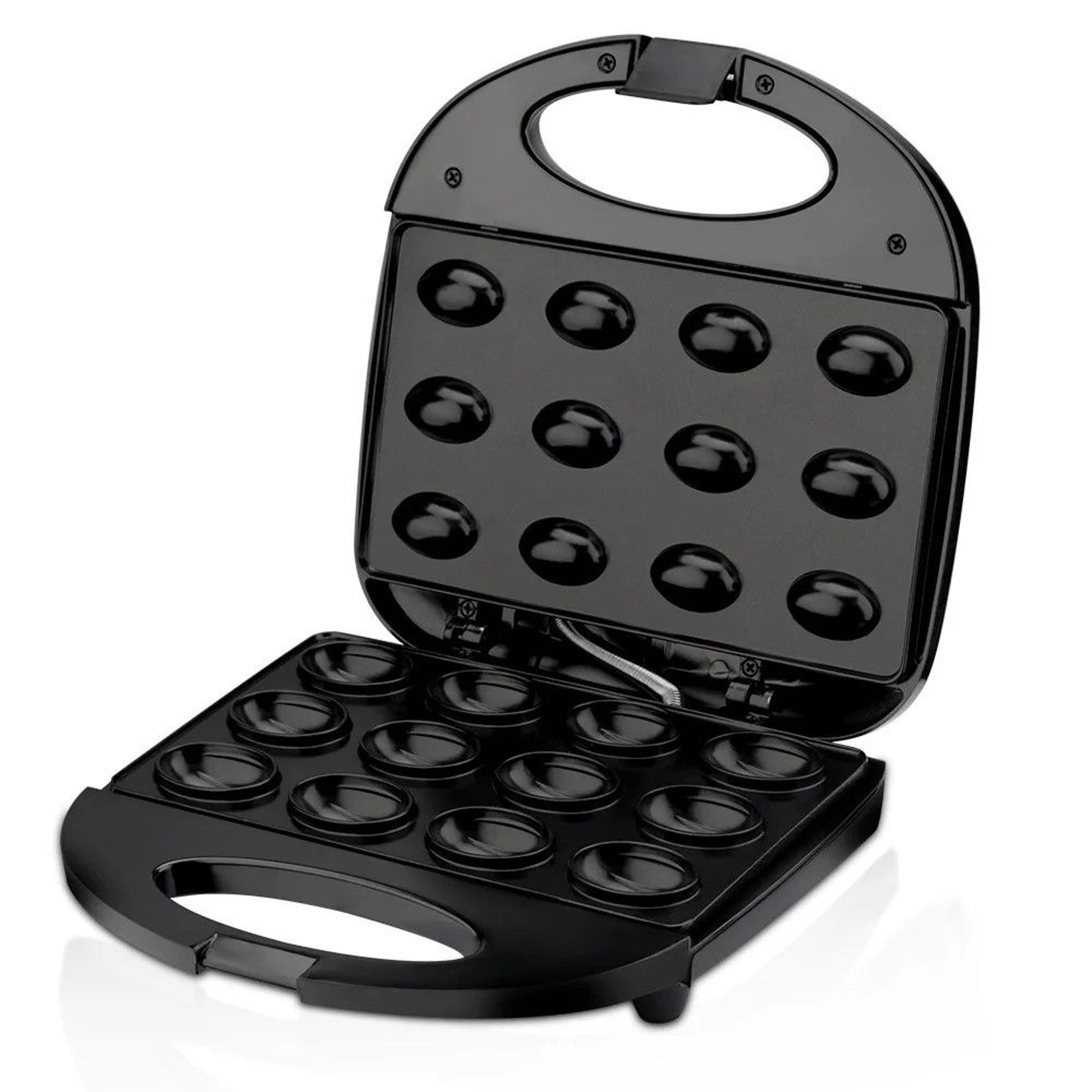 premium electric walnut-cake & nut-waffle maker, 12-hole non-stick iron