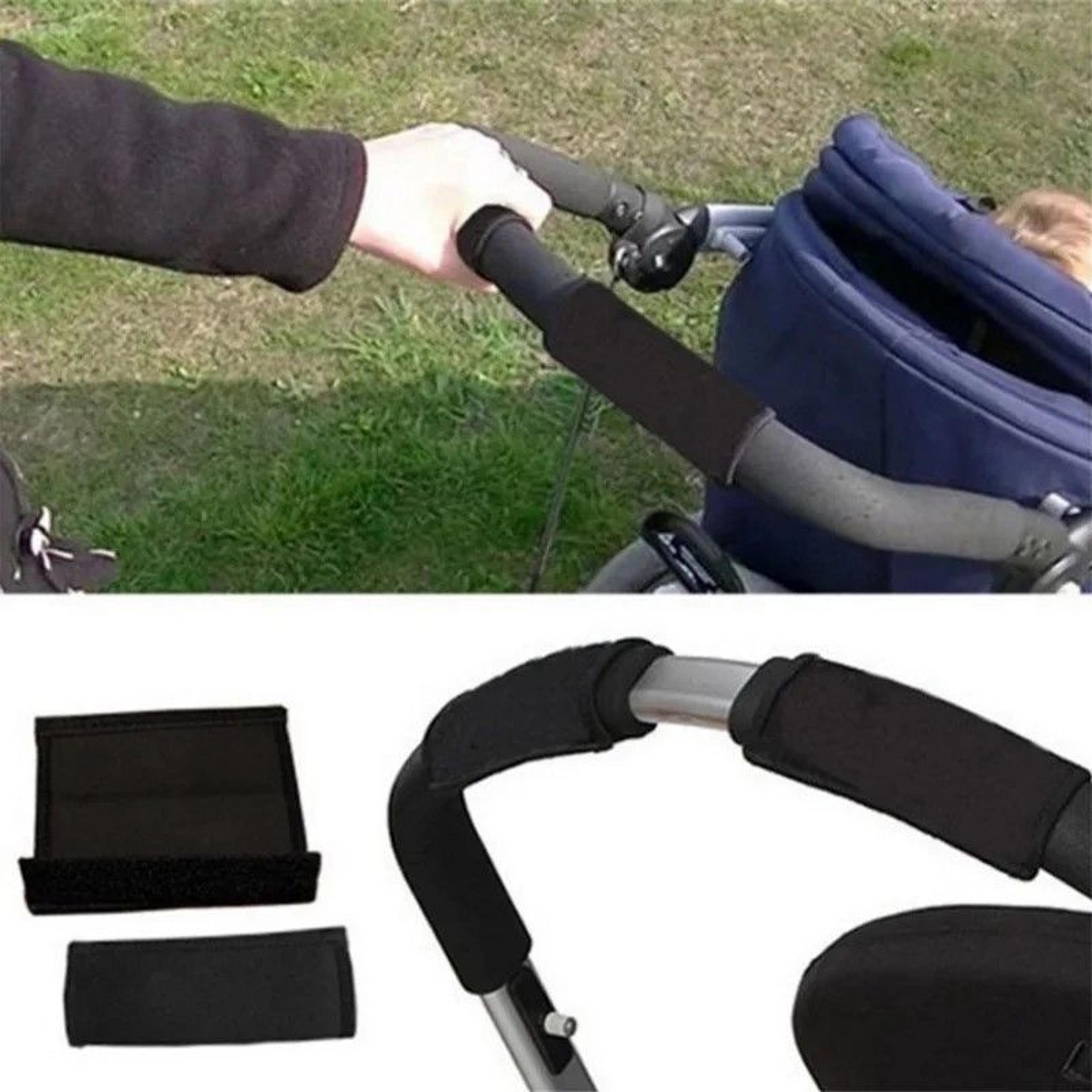 comfortguard oxford cloth stroller bumper bar cover (2-pack)