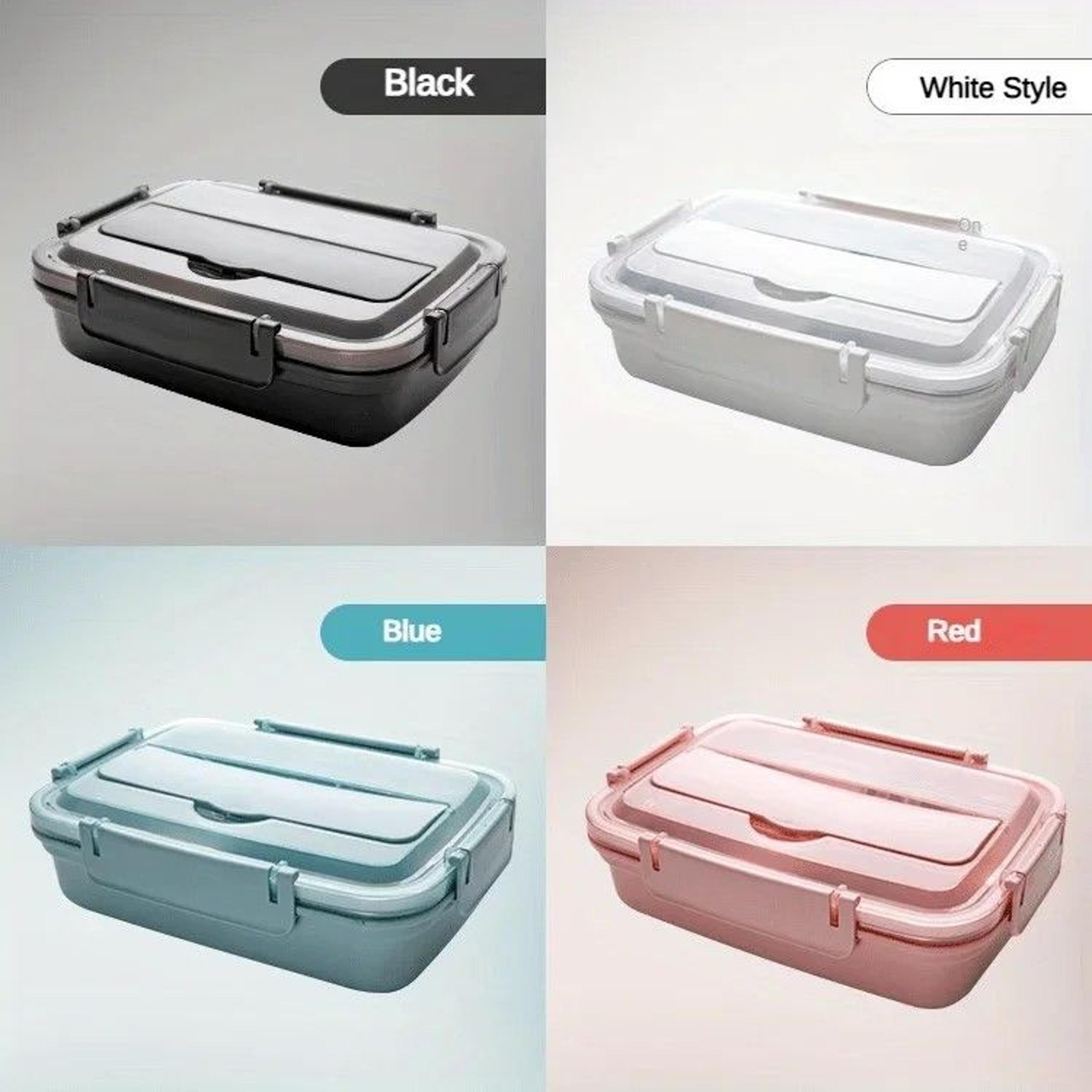 daily fresh stainless steel bento lunch box – leak-proof multi-compartment meal container