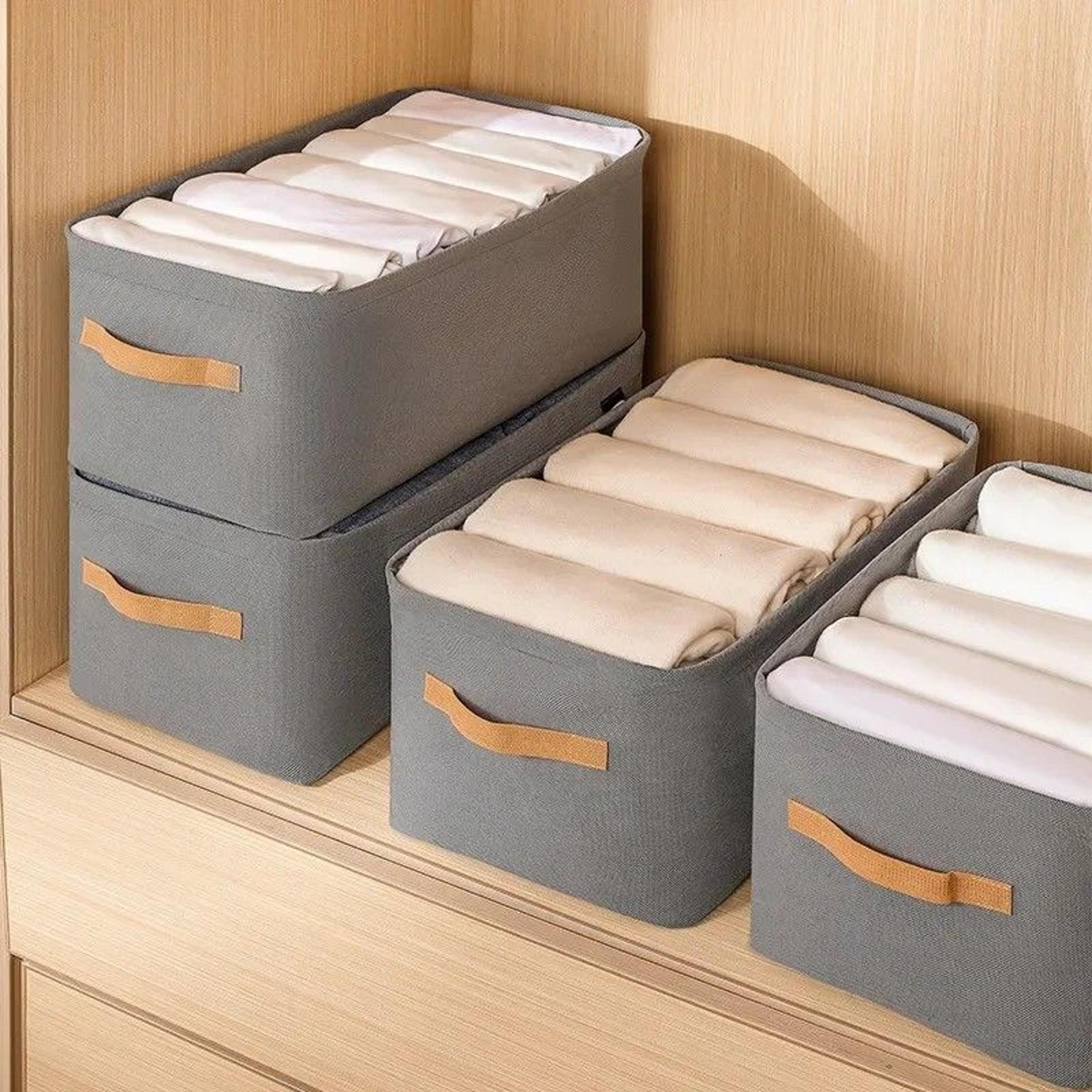 smartspace premium drawer storage box – pants & sweater organizer