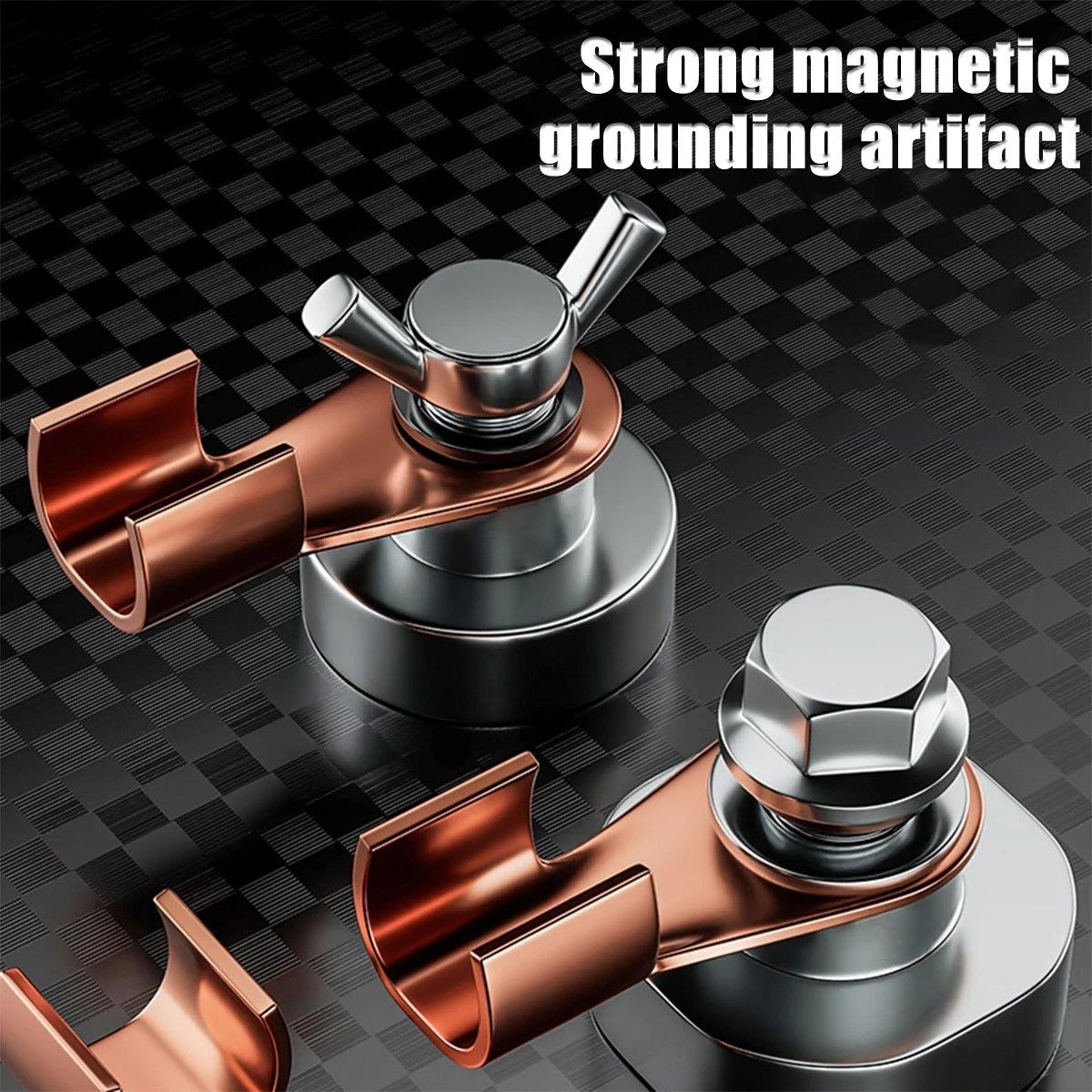 groundmaster pro strong magnetic welding ground clamp