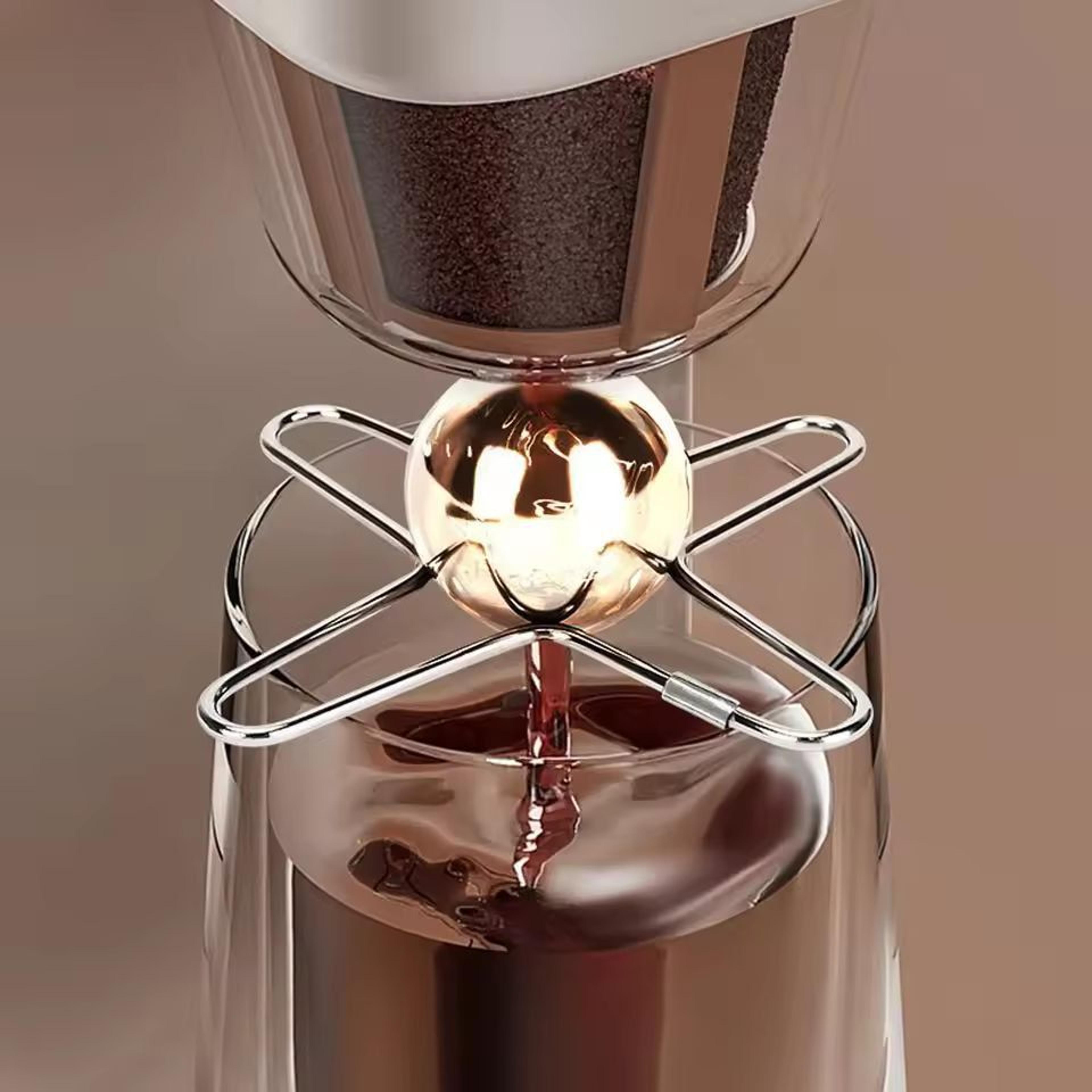 premium stainless steel espresso cooling ball – flavor-preserving reusable coffee chiller