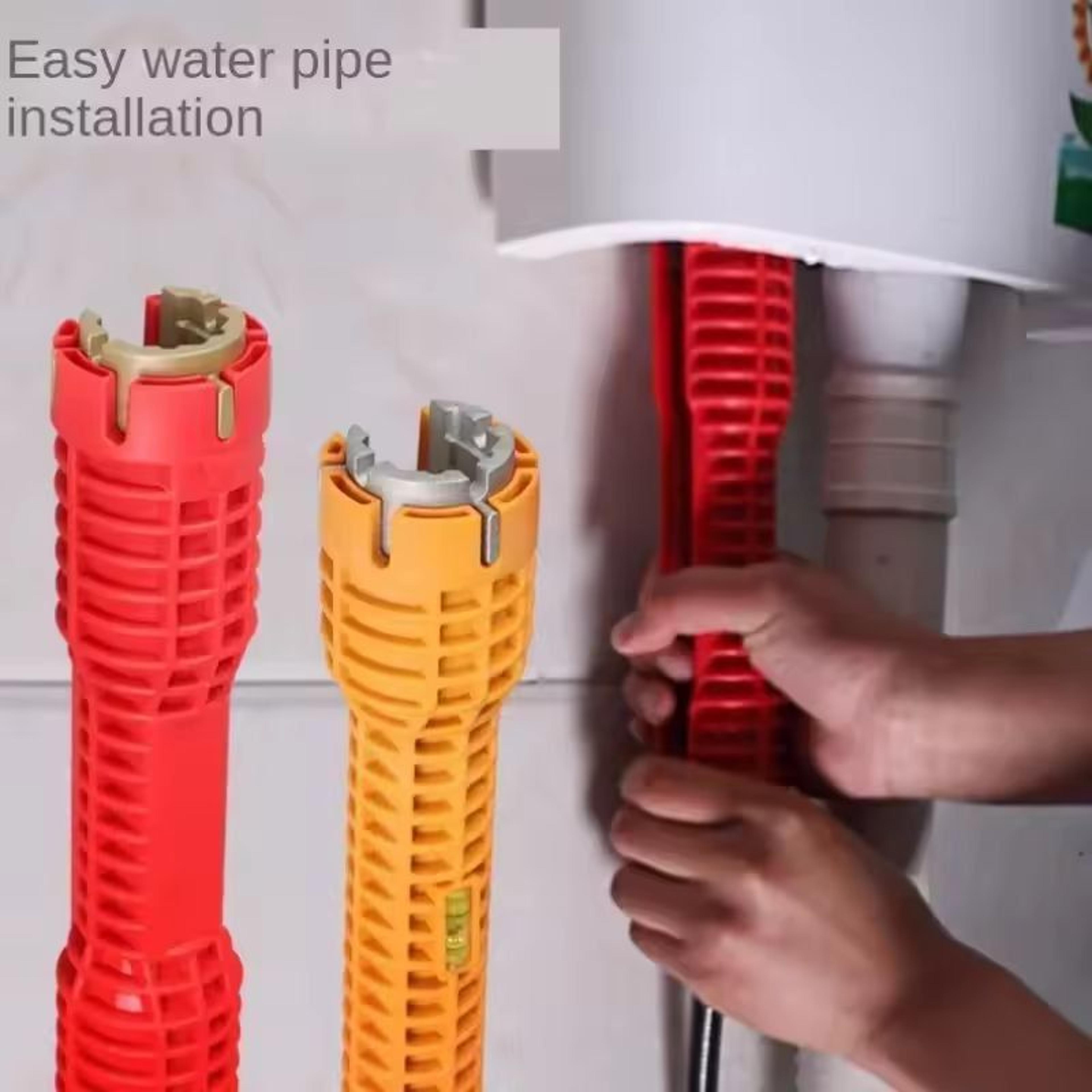 multifunction faucet & sink wrench – easy plumbing install & removal tool