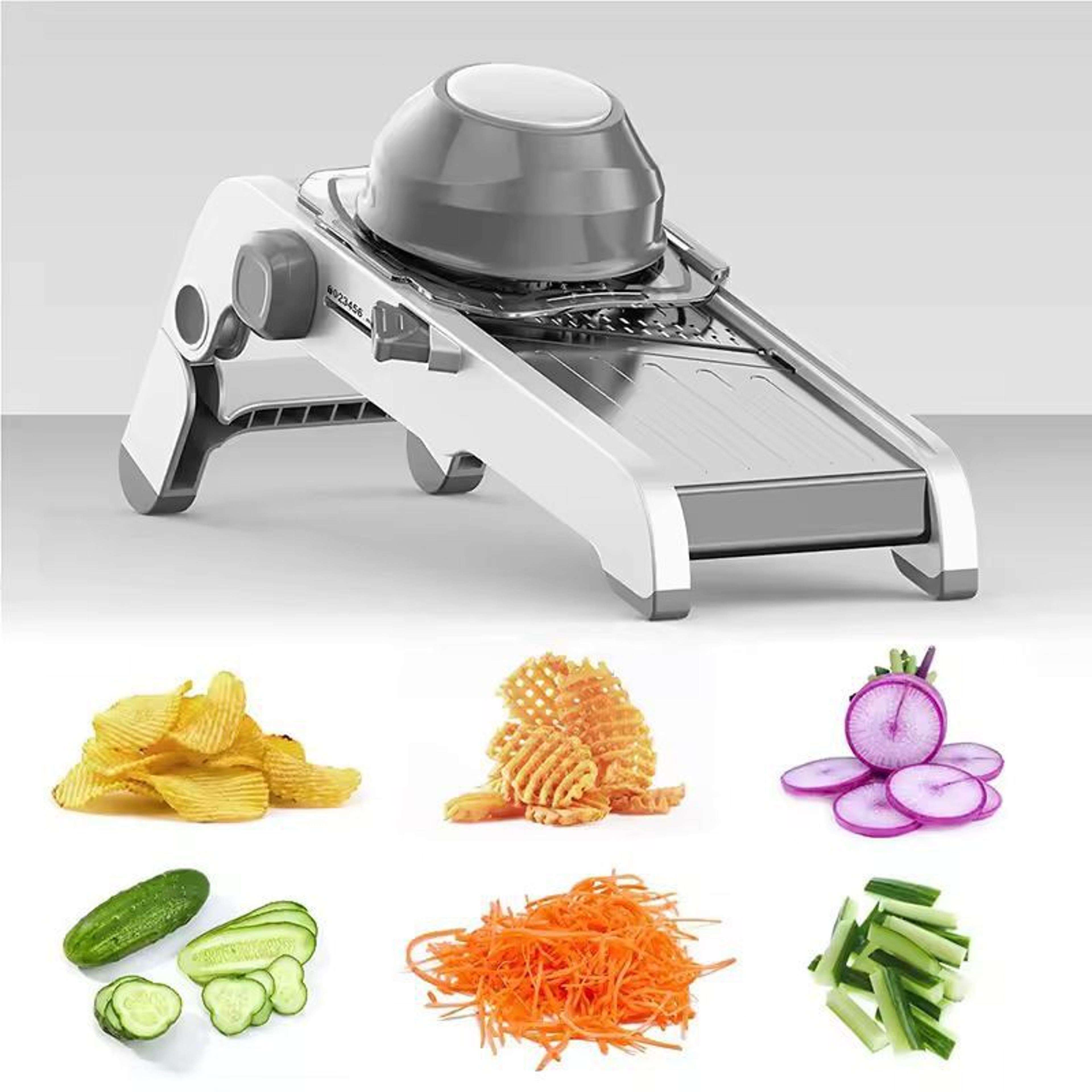 smartslice 18-in-1 adjustable mandoline vegetable & julienne slicer