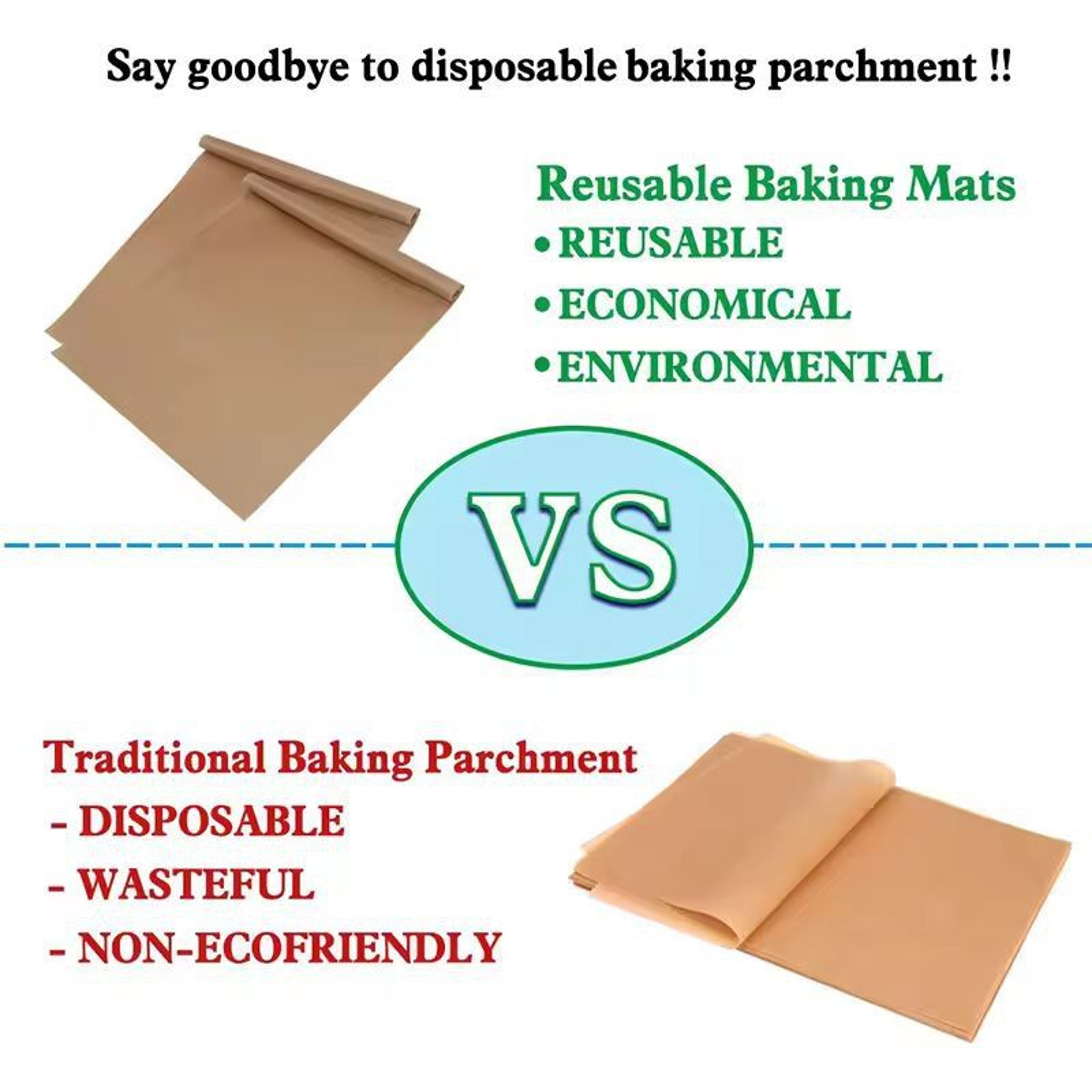 premium reusable non-stick baking mat sheets