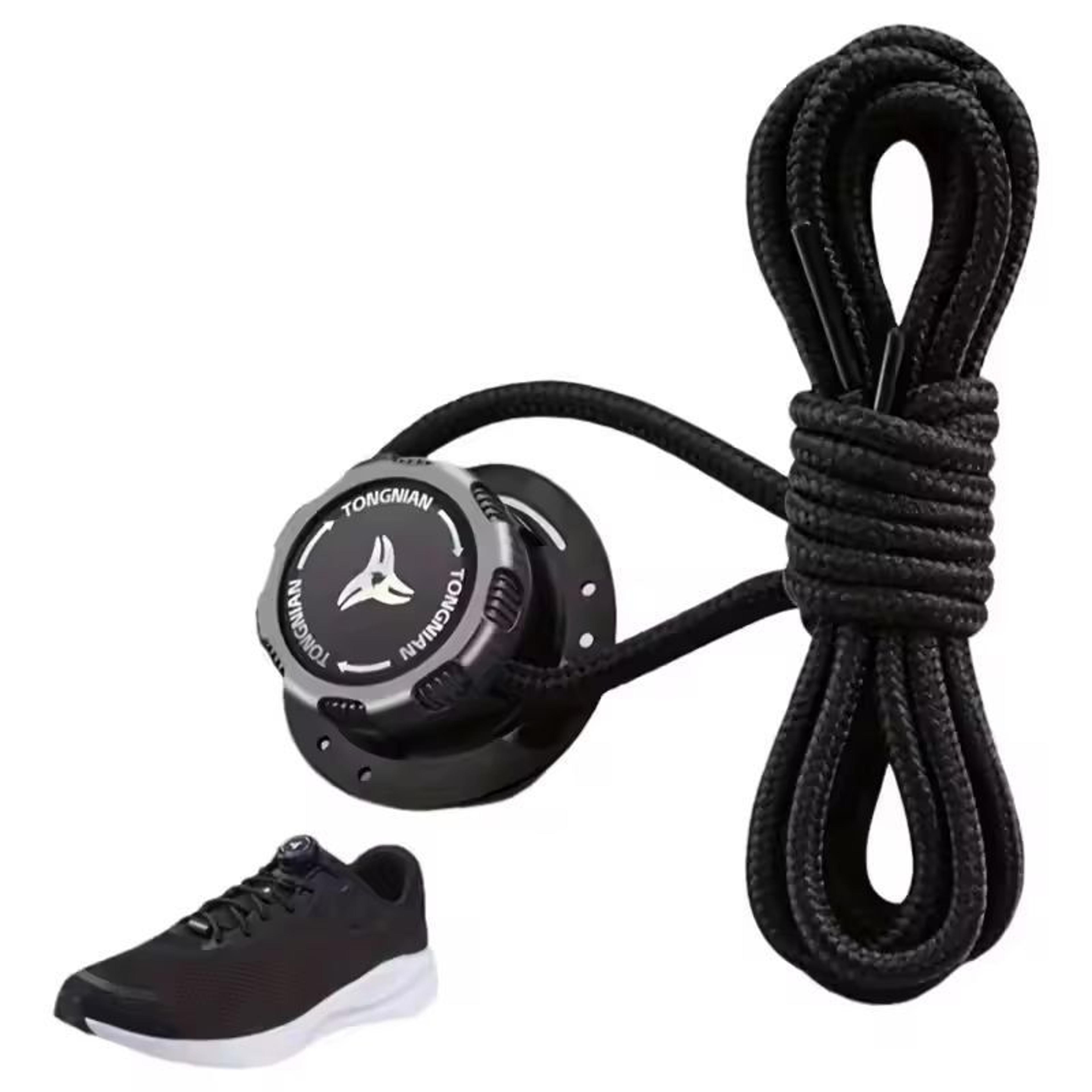 quickfit no-tie rotating lace set – 6-piece adjustable slip-on shoelace kit for sports & outdoor shoes
