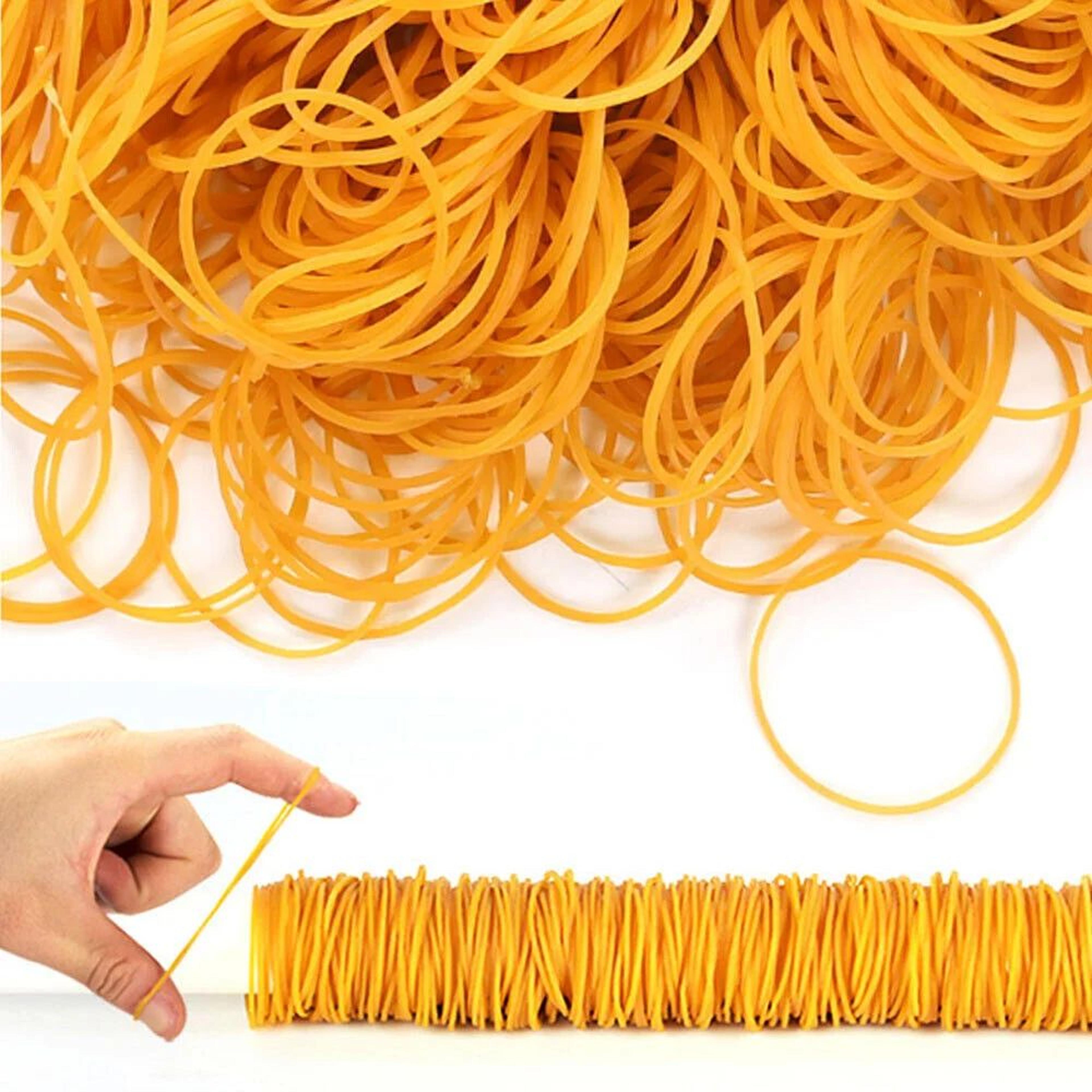 premium elastic rubber bands set – durable, multi-size office & school fasteners