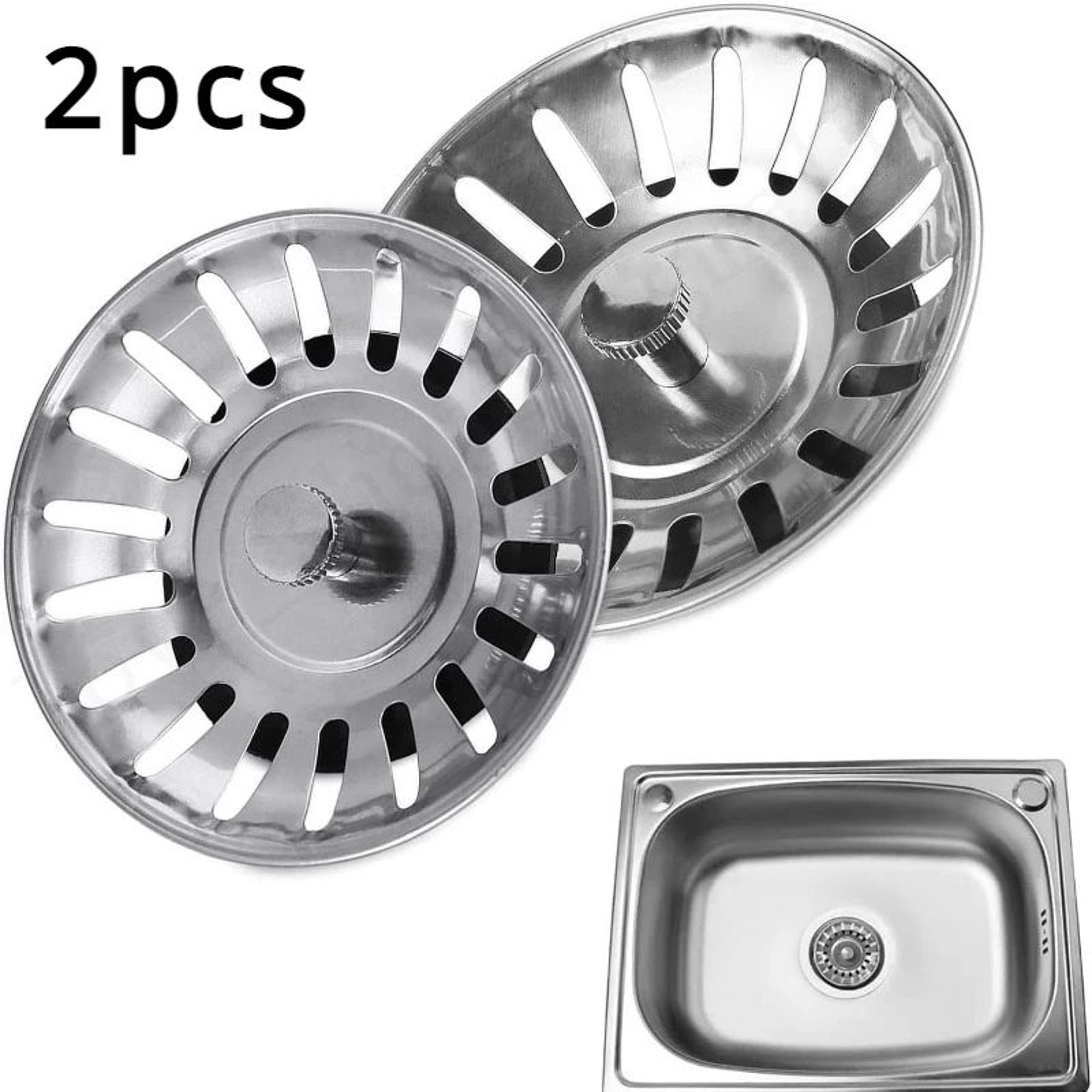 premium kitchen sink strainer & drain stopper set – anti-clog filter for clean, faster-flowing drains