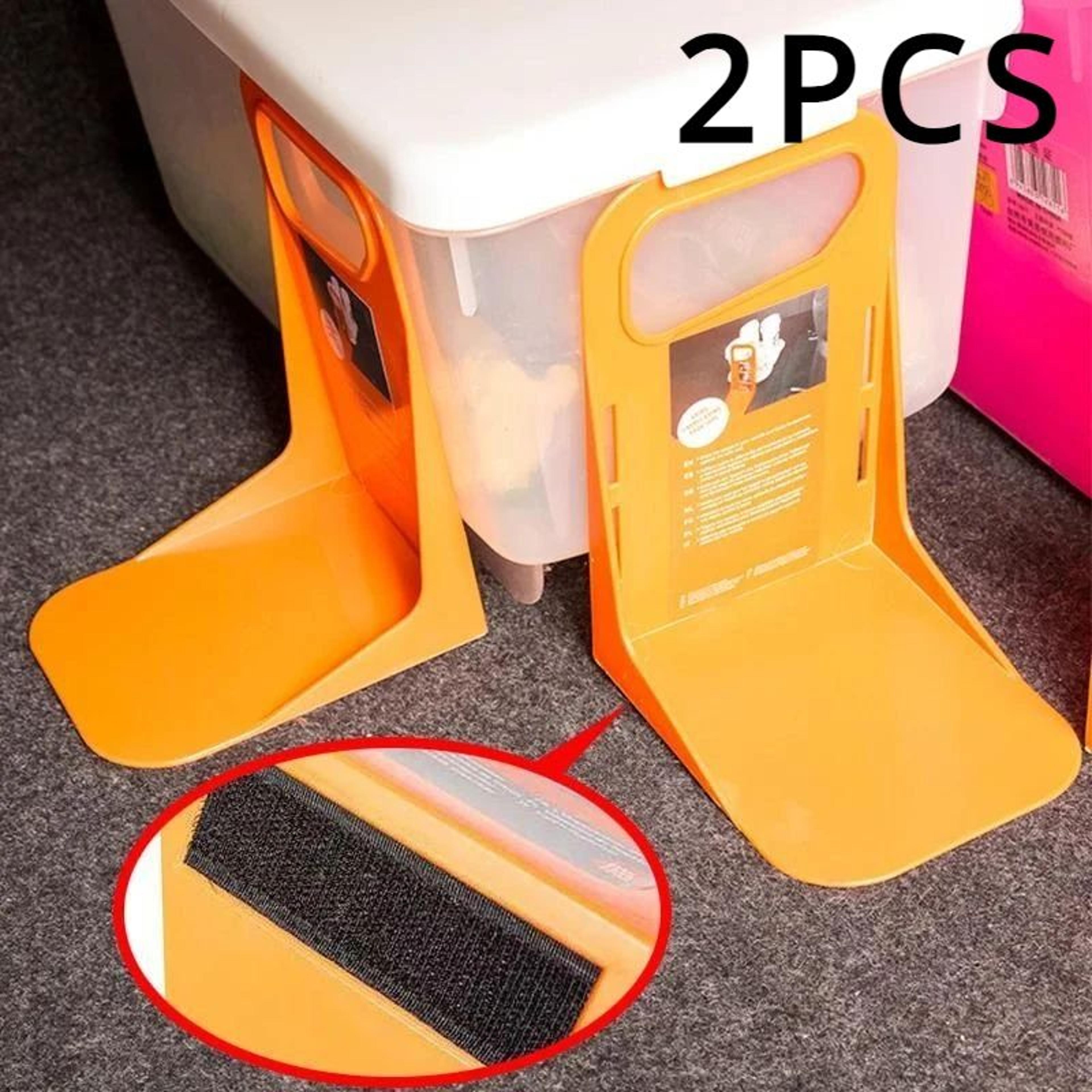 compact adjustable car trunk organizer & rack storage box (2-pack)