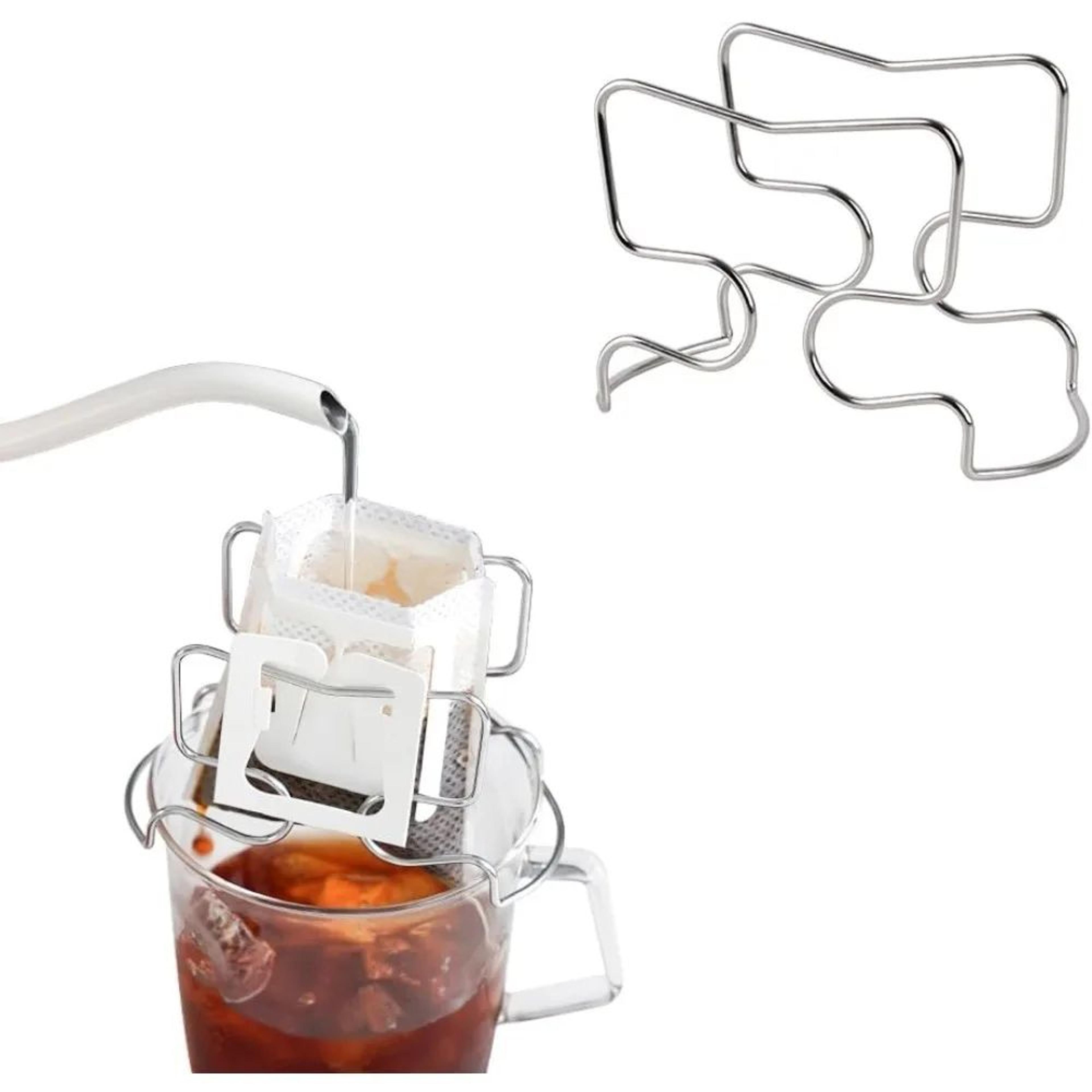 premium reusable stainless steel coffee drip holder stand – japanese-style filter rack