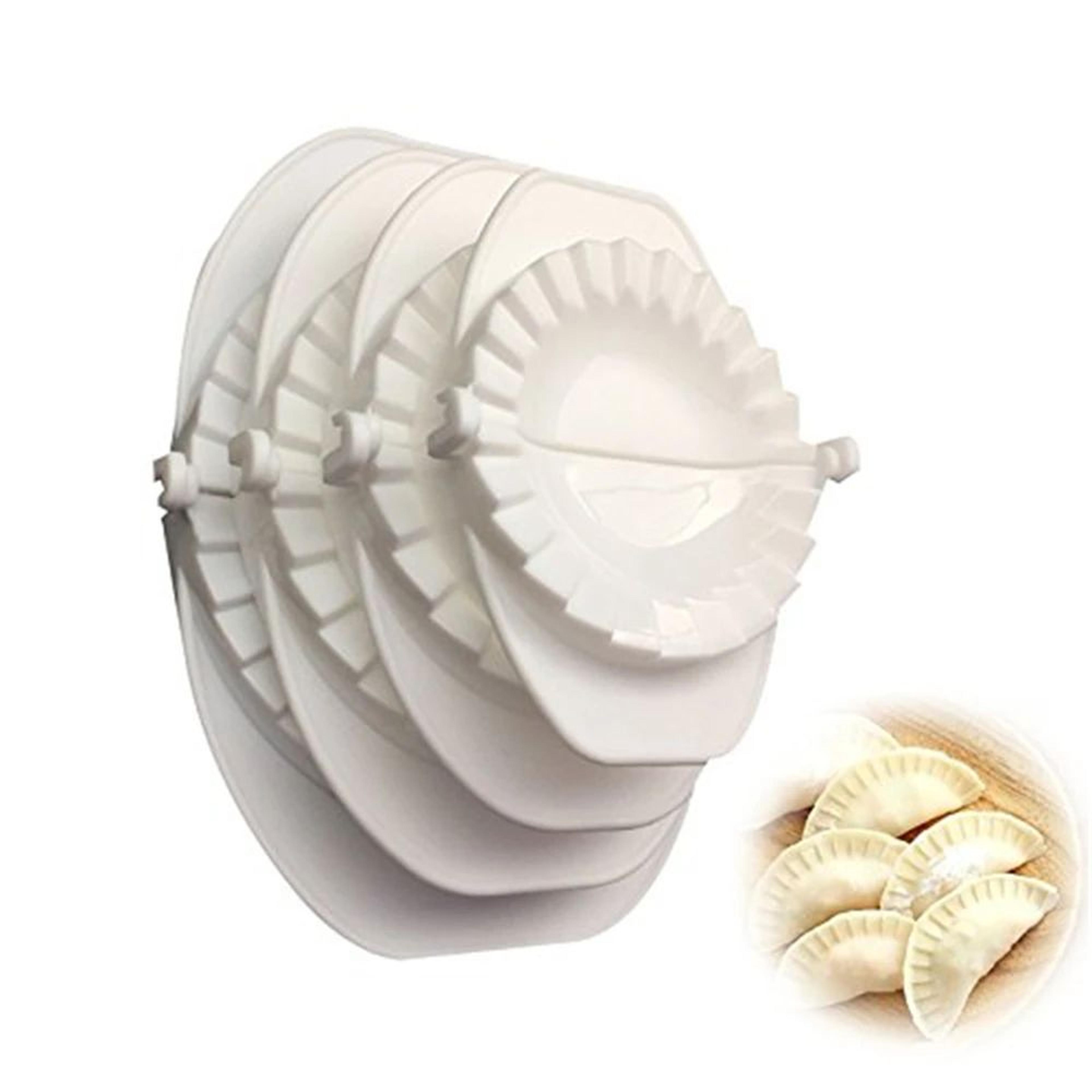 easypress multi-size ravioli & dumpling maker set | quick-release dough press for perfect pastries