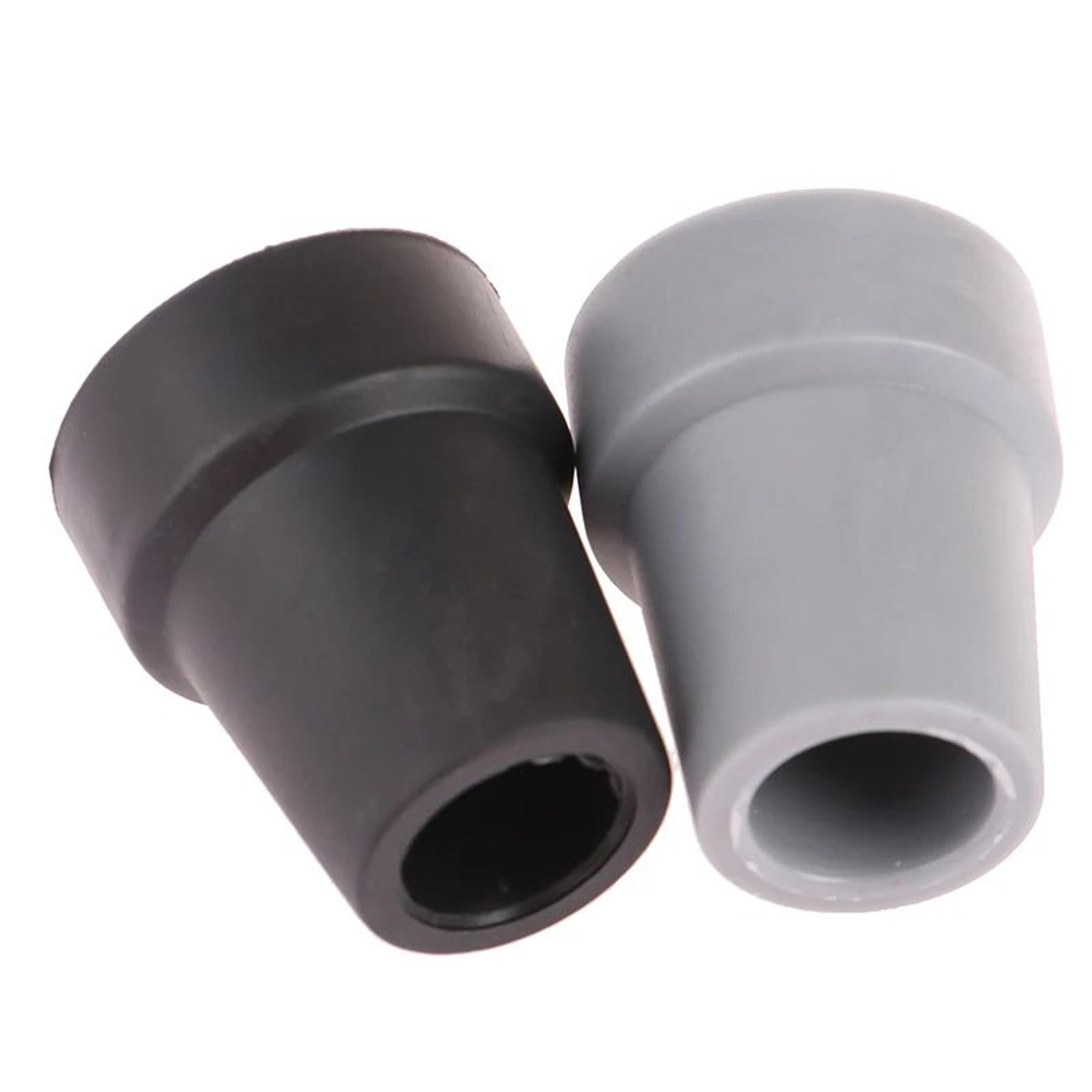 securestep 19mm anti-slip rubber crutch tip replacement for canes & walking sticks