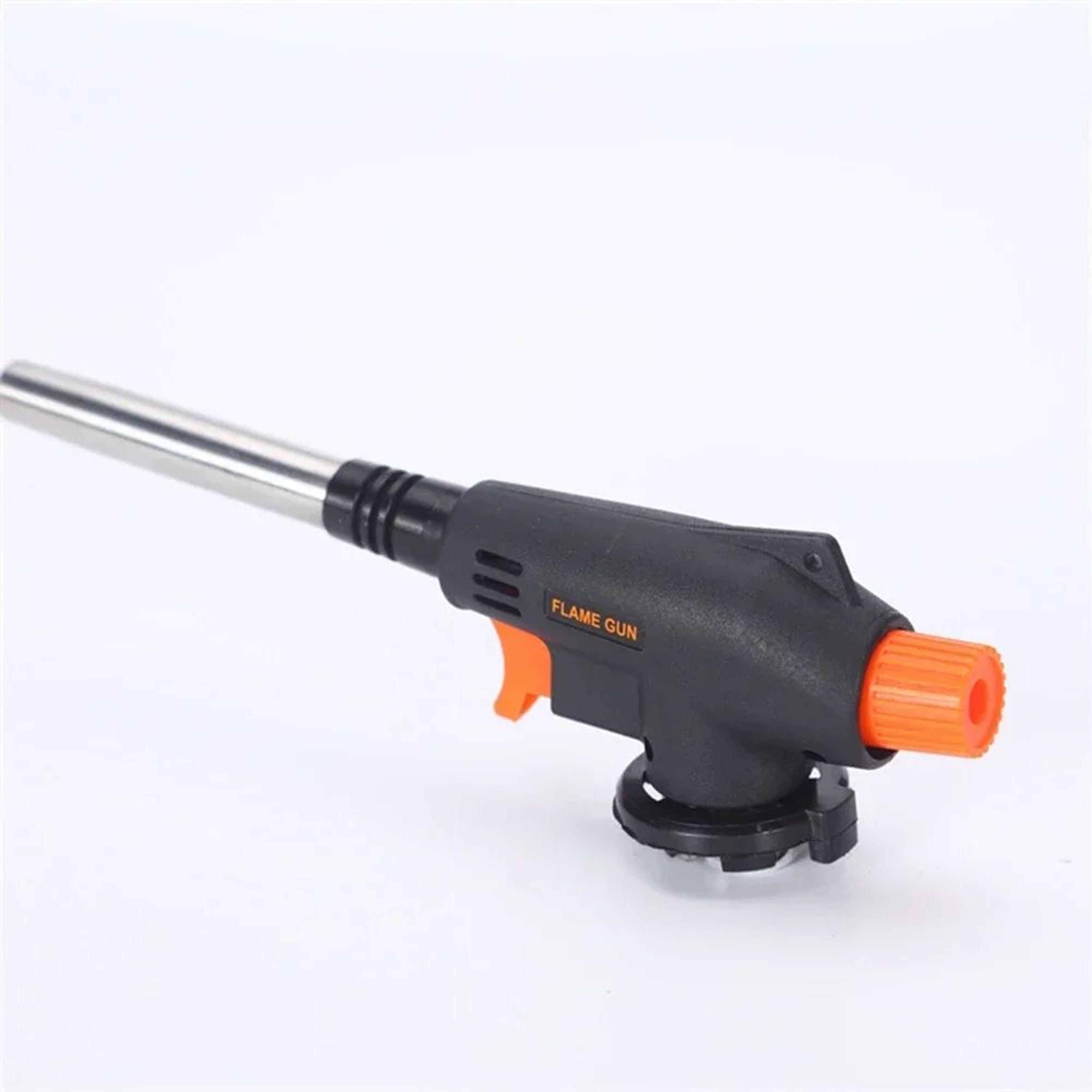 ultimate outdoor gas torch lighter – precision flame blowtorch for camping, bbq & welding