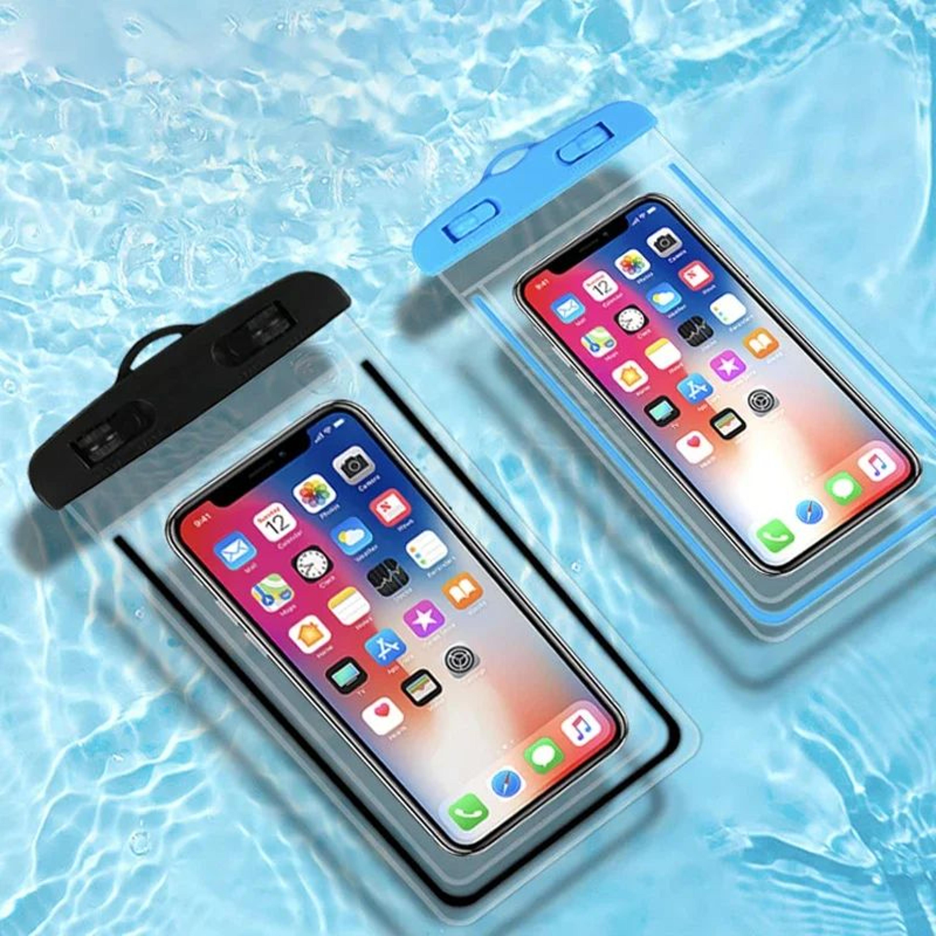 universal waterproof phone pouch dry bag for swimming, beach & outdoor adventures