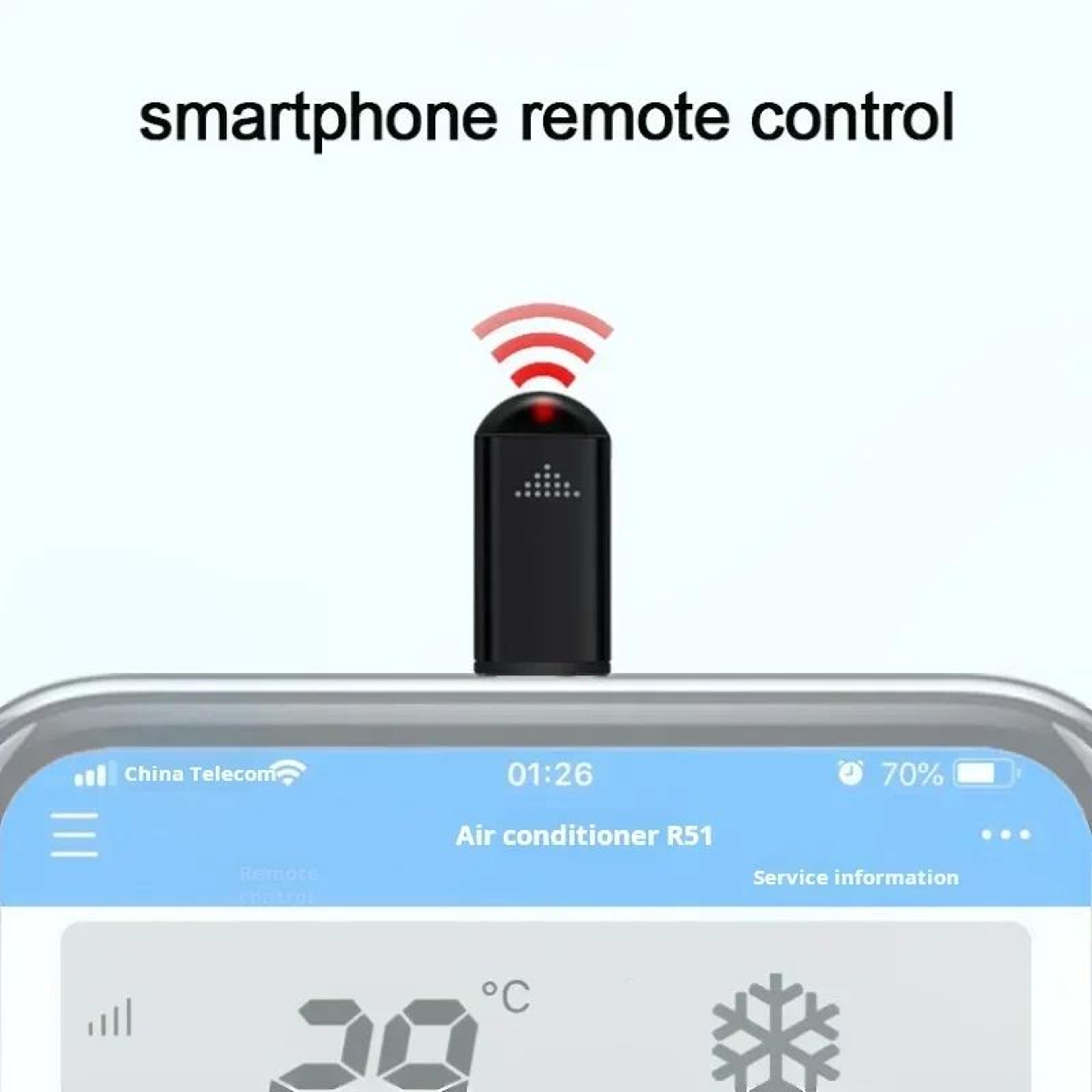 usb-c infrared transmitter adapter – turn your phone into a smart universal remote