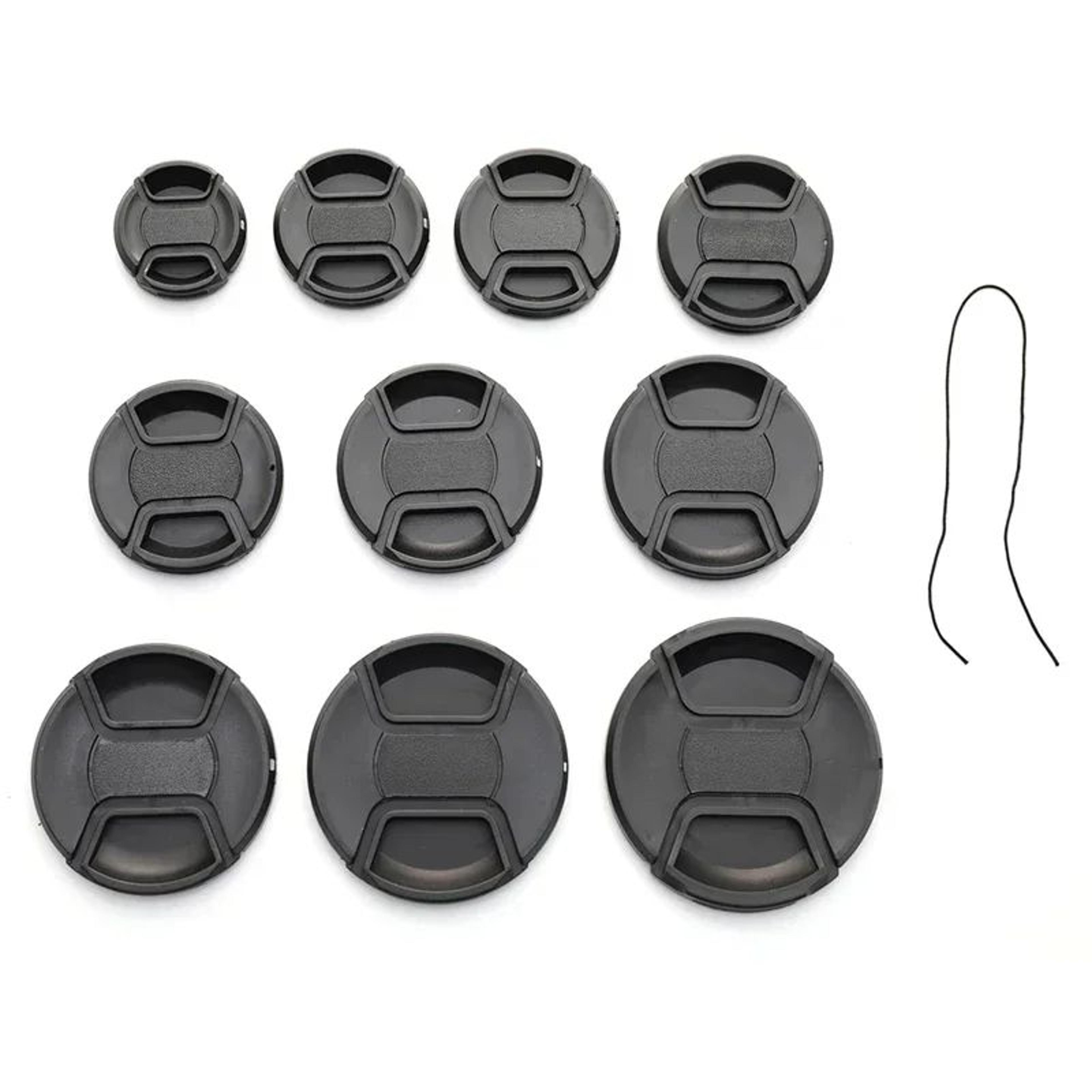 universal snap-on camera lens cap - secure front lens protector